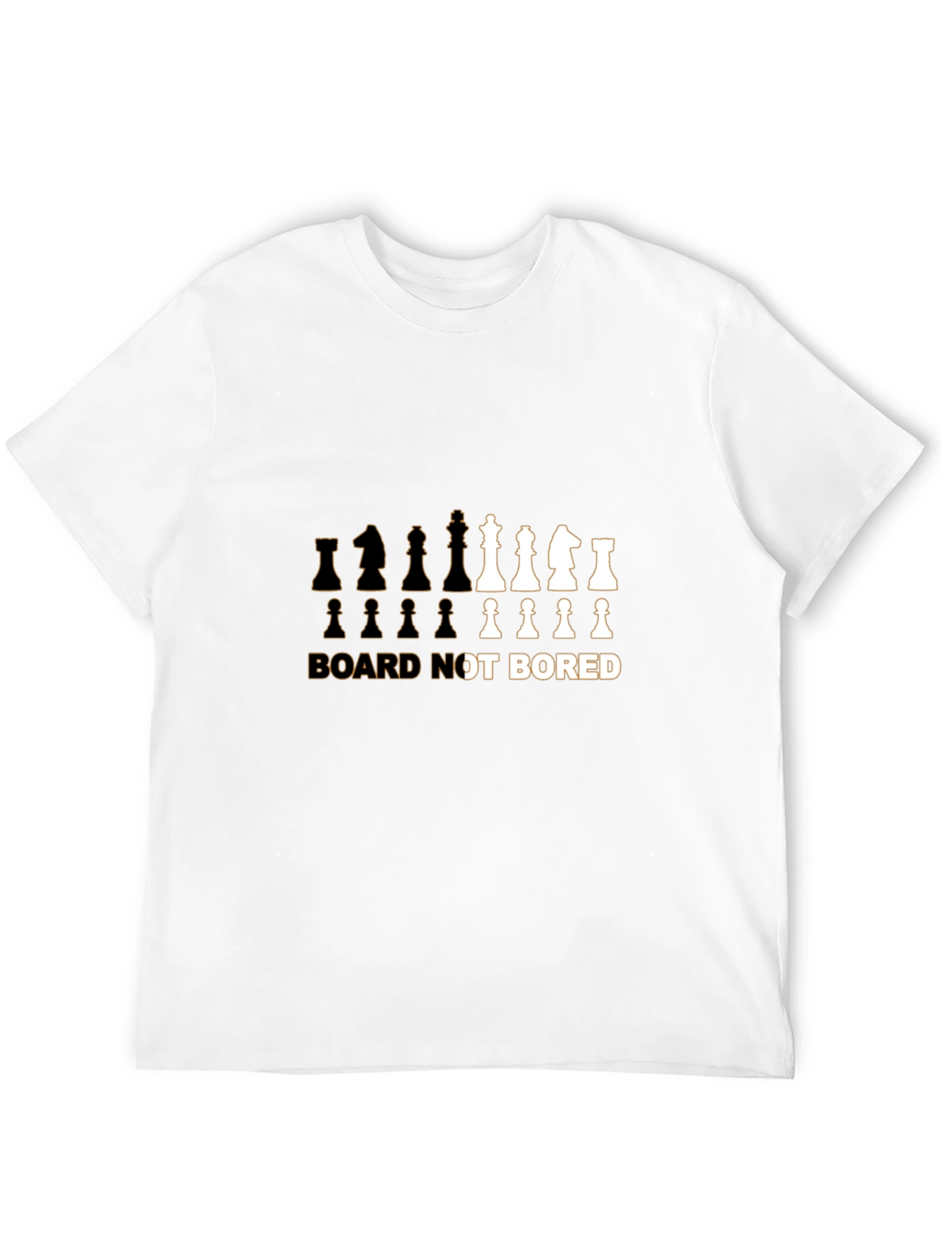 Chess Lover T-Shirt - Board Not Bored