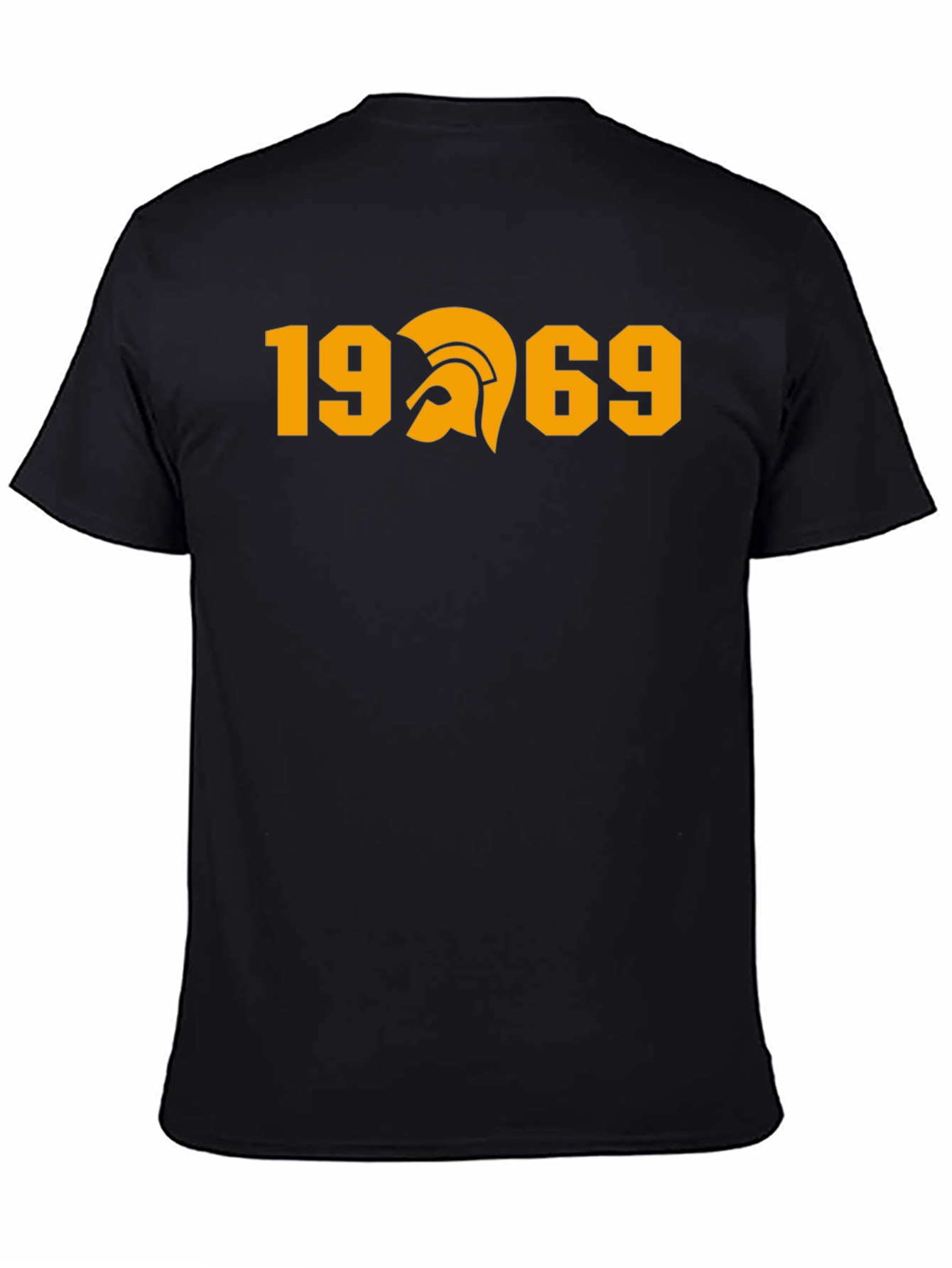 1969 Trojan Helmet Graphic Tee - Black