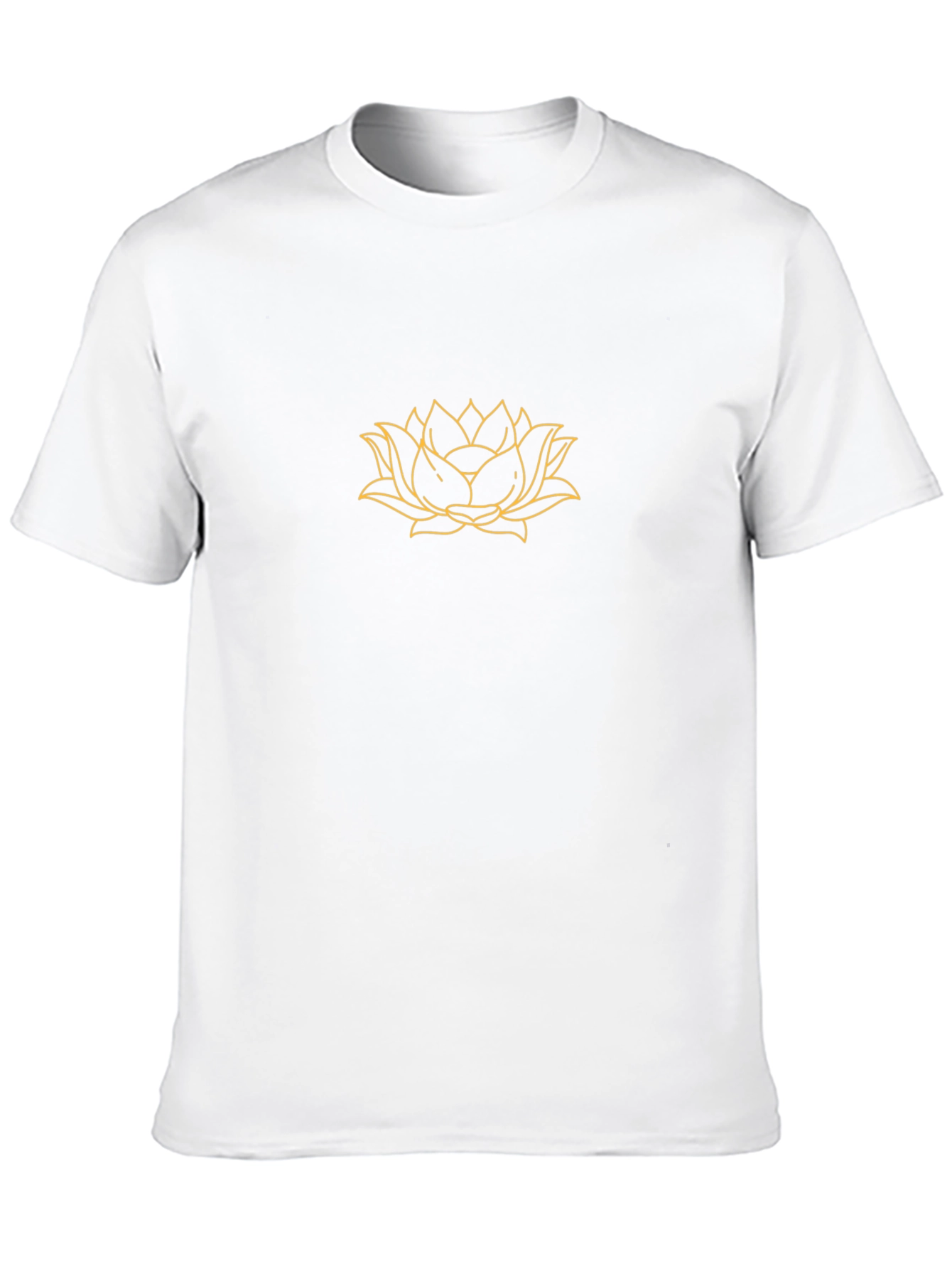 Lotus Flower Graphic Tee - Relaxed Fit