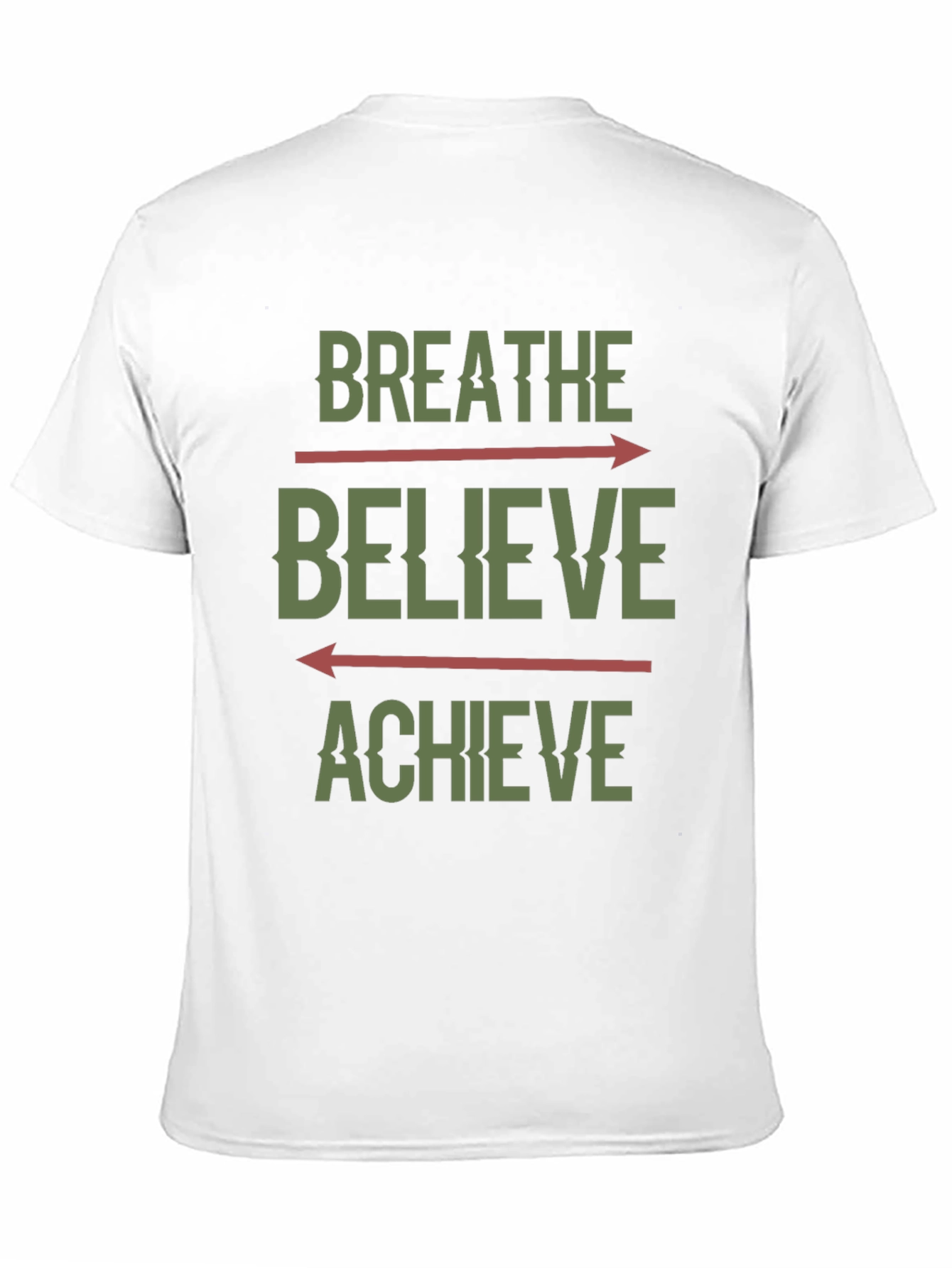 Breathe Believe Achieve Graphic Tee