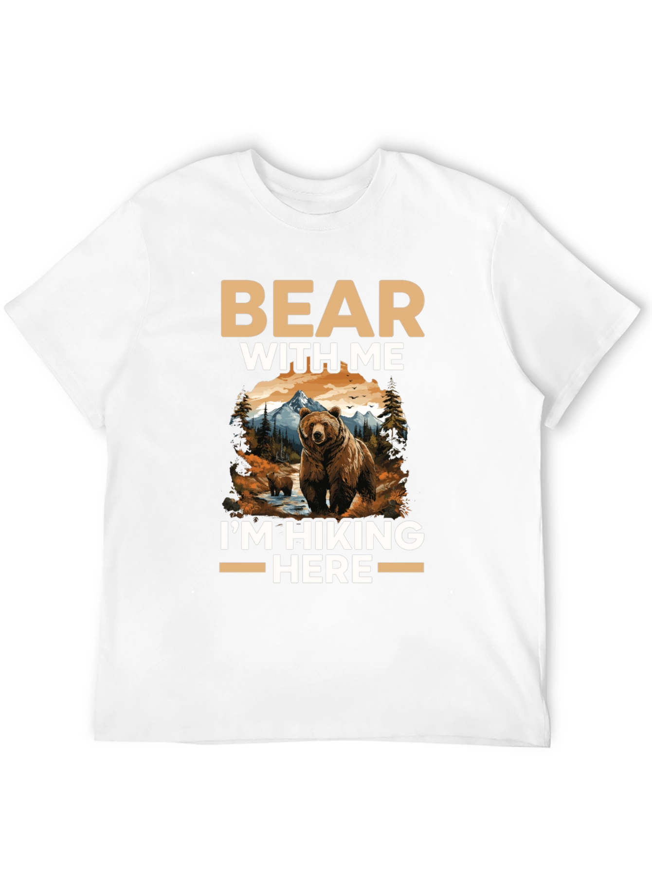 Bear With Me Hiking T-Shirt