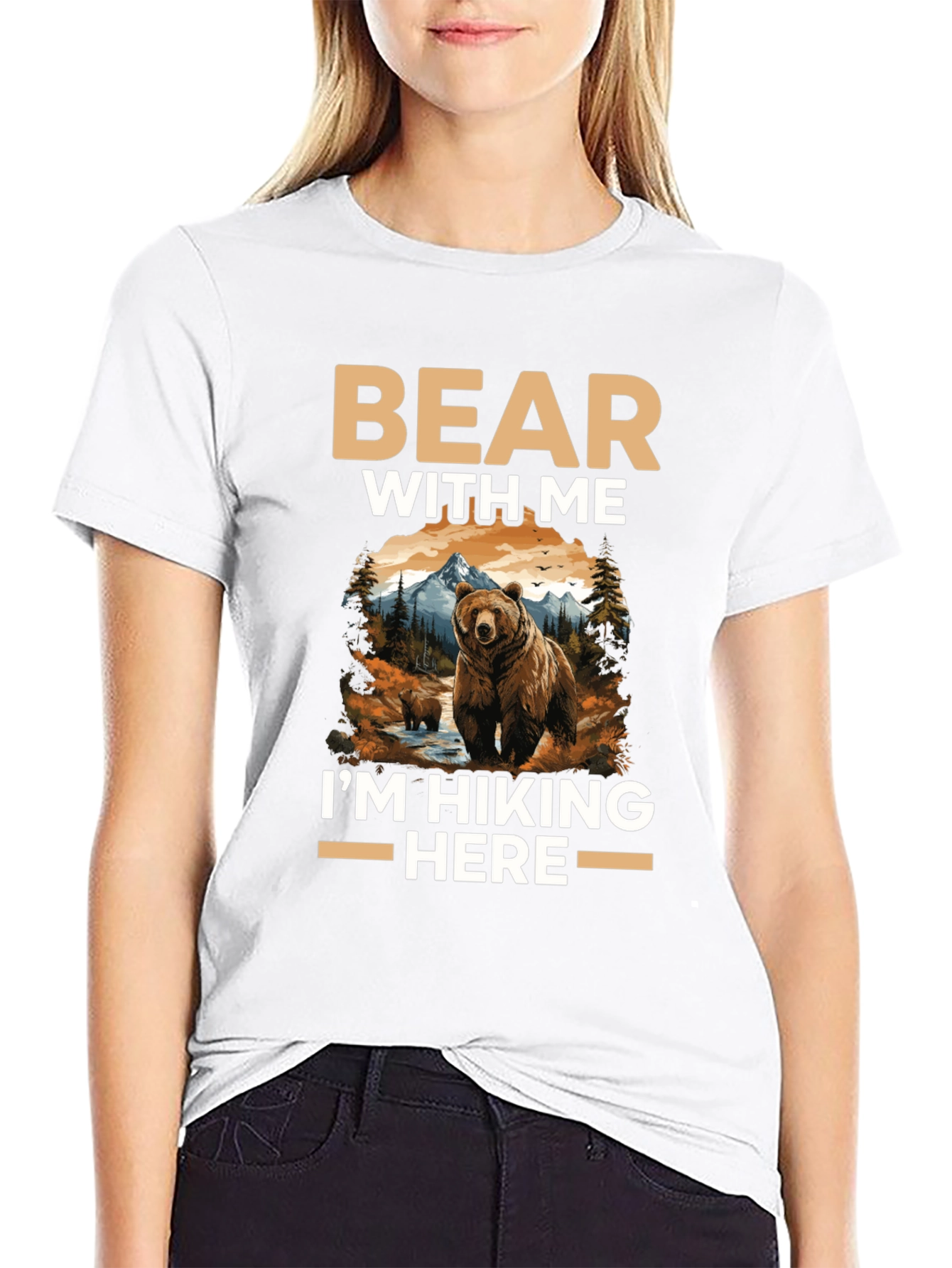 Bear With Me Hiking T-Shirt