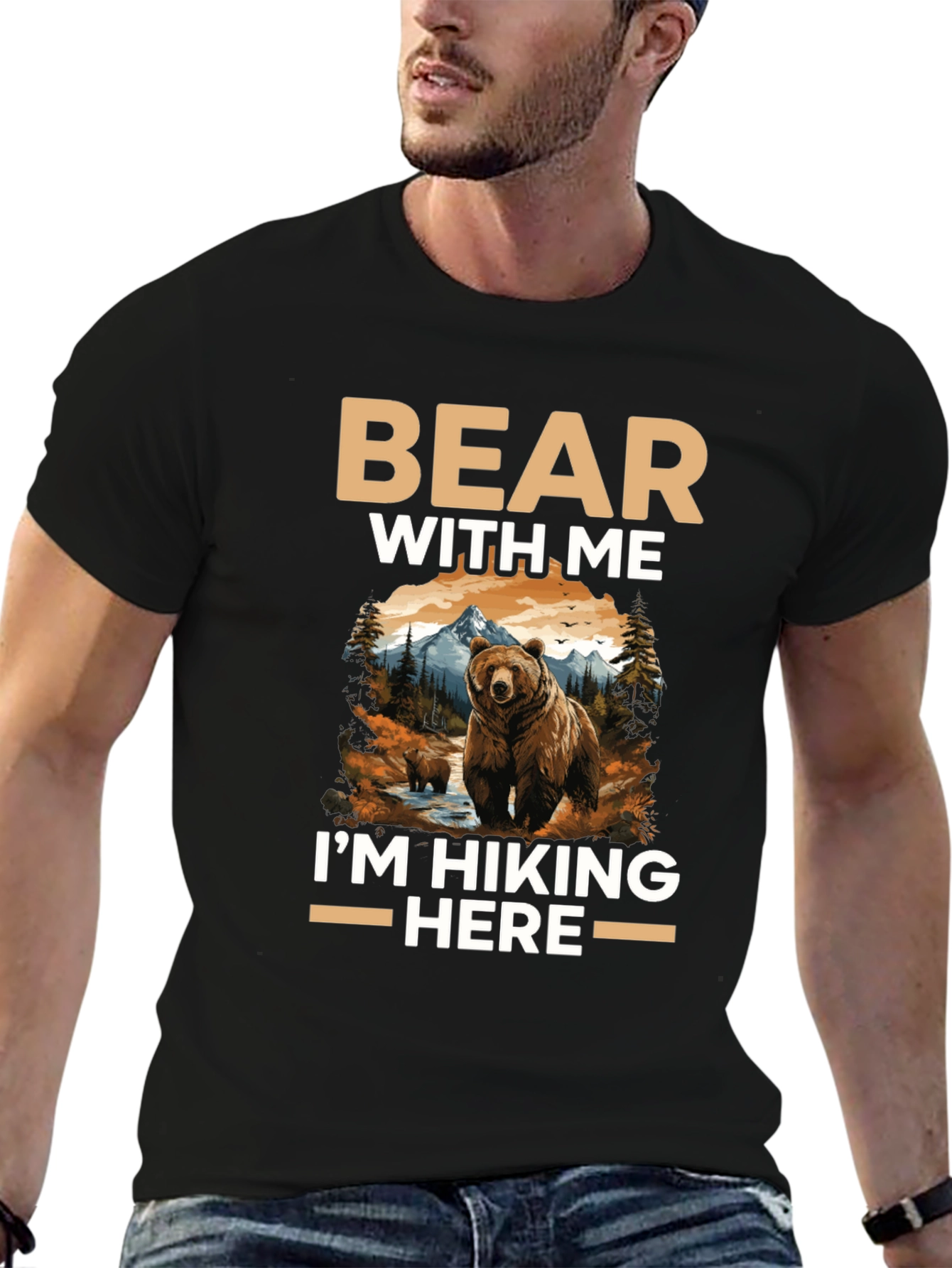 Bear With Me Hiking T-Shirt