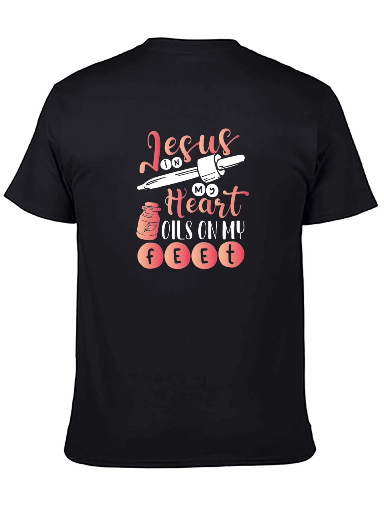 Jesus in my Heart T-Shirt Christian Faith Graphic Tee