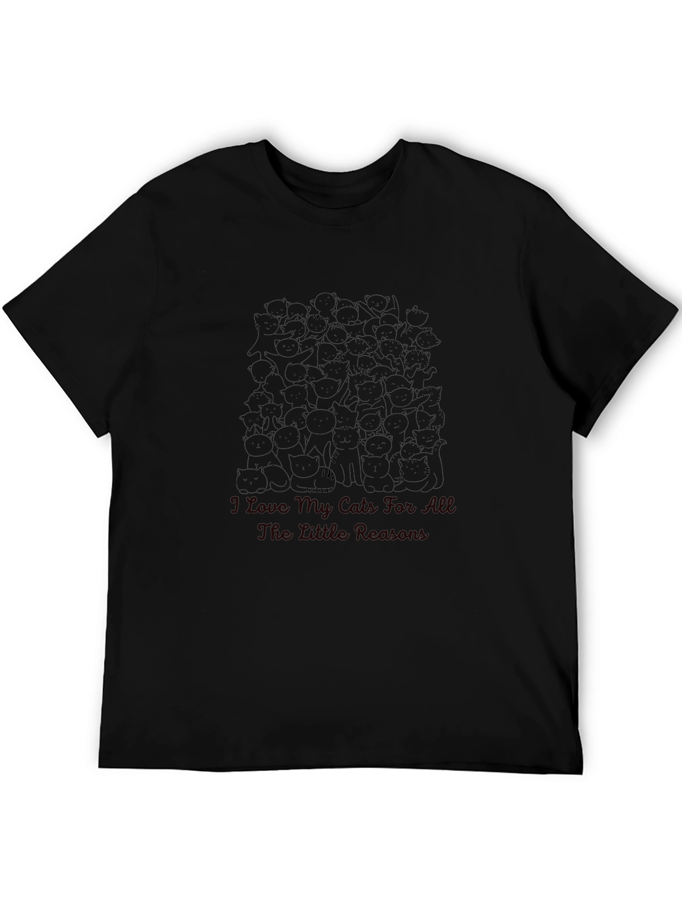 Cat Lover T-Shirt: I Love My Cats