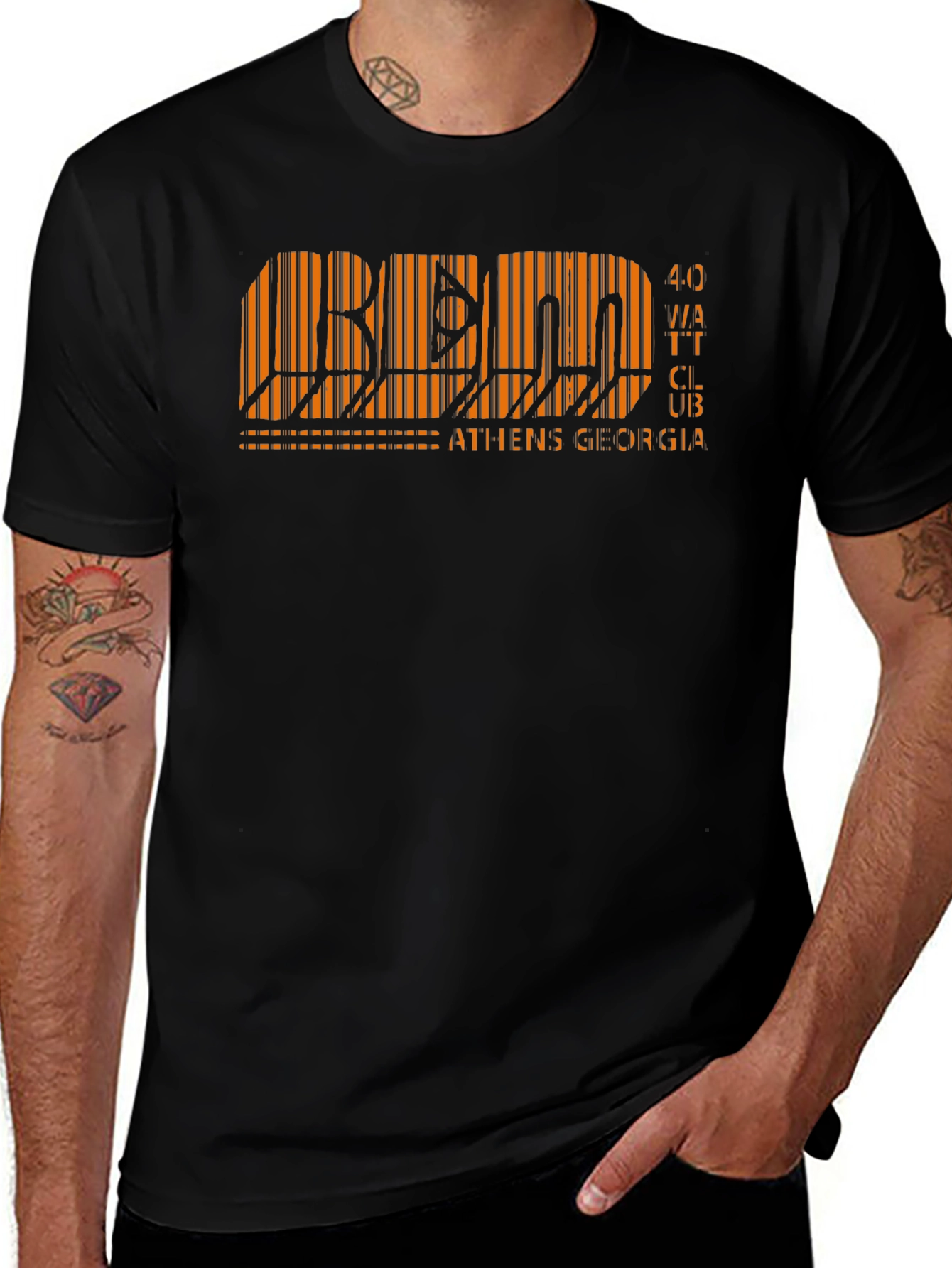 RED T-Shirt Athens Georgia Novelty Tee
