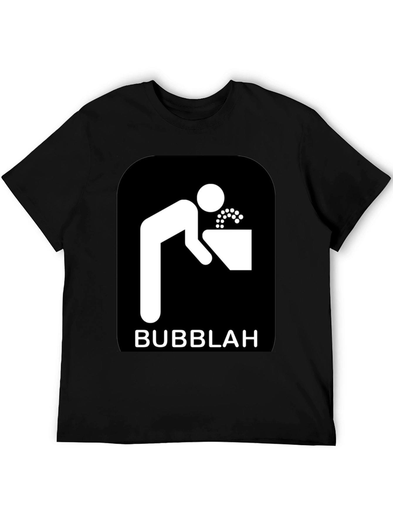 Bubblah Graphic Tee - Funny Water Fountain Shirt