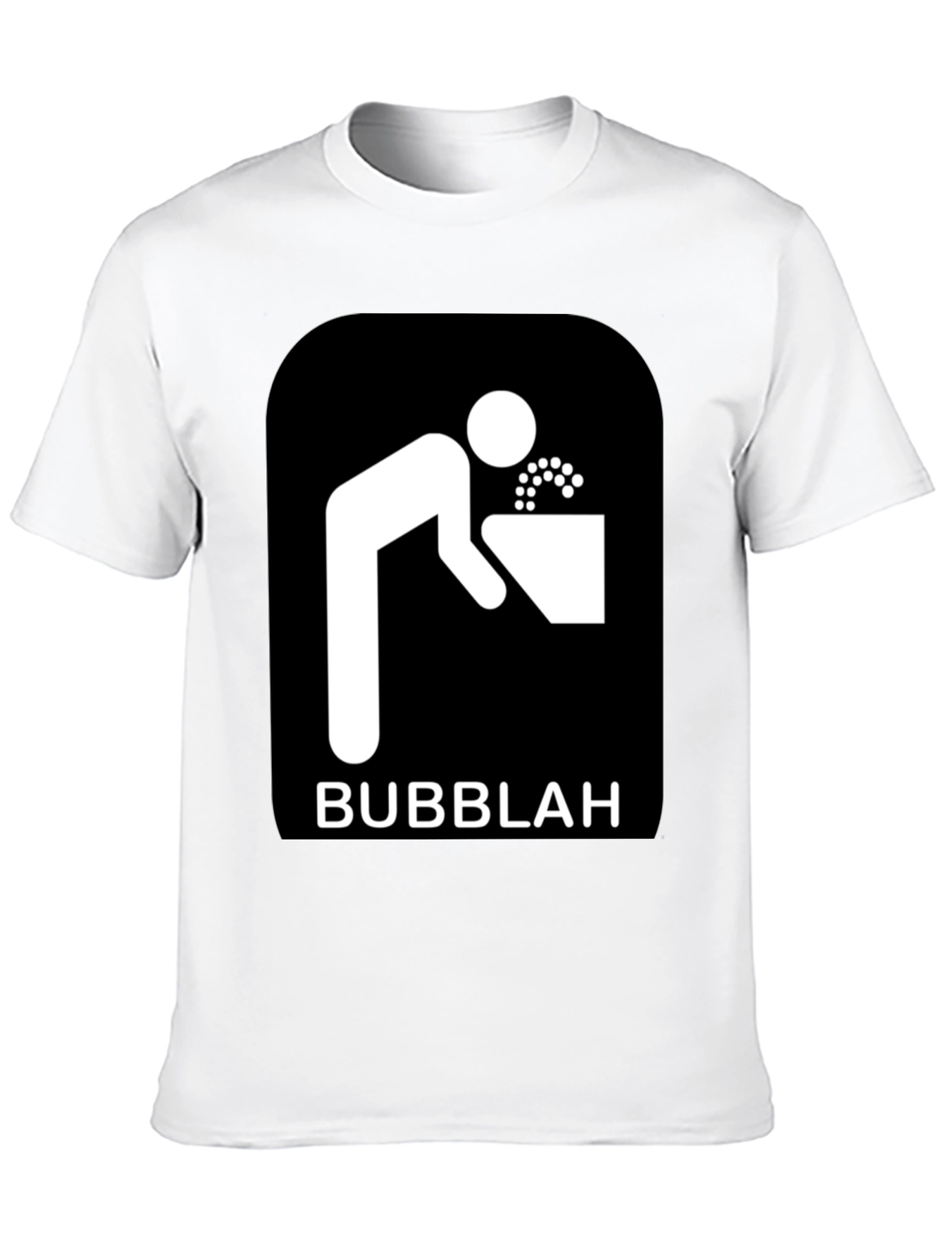 Bubblah Graphic Tee - Funny Water Fountain Shirt