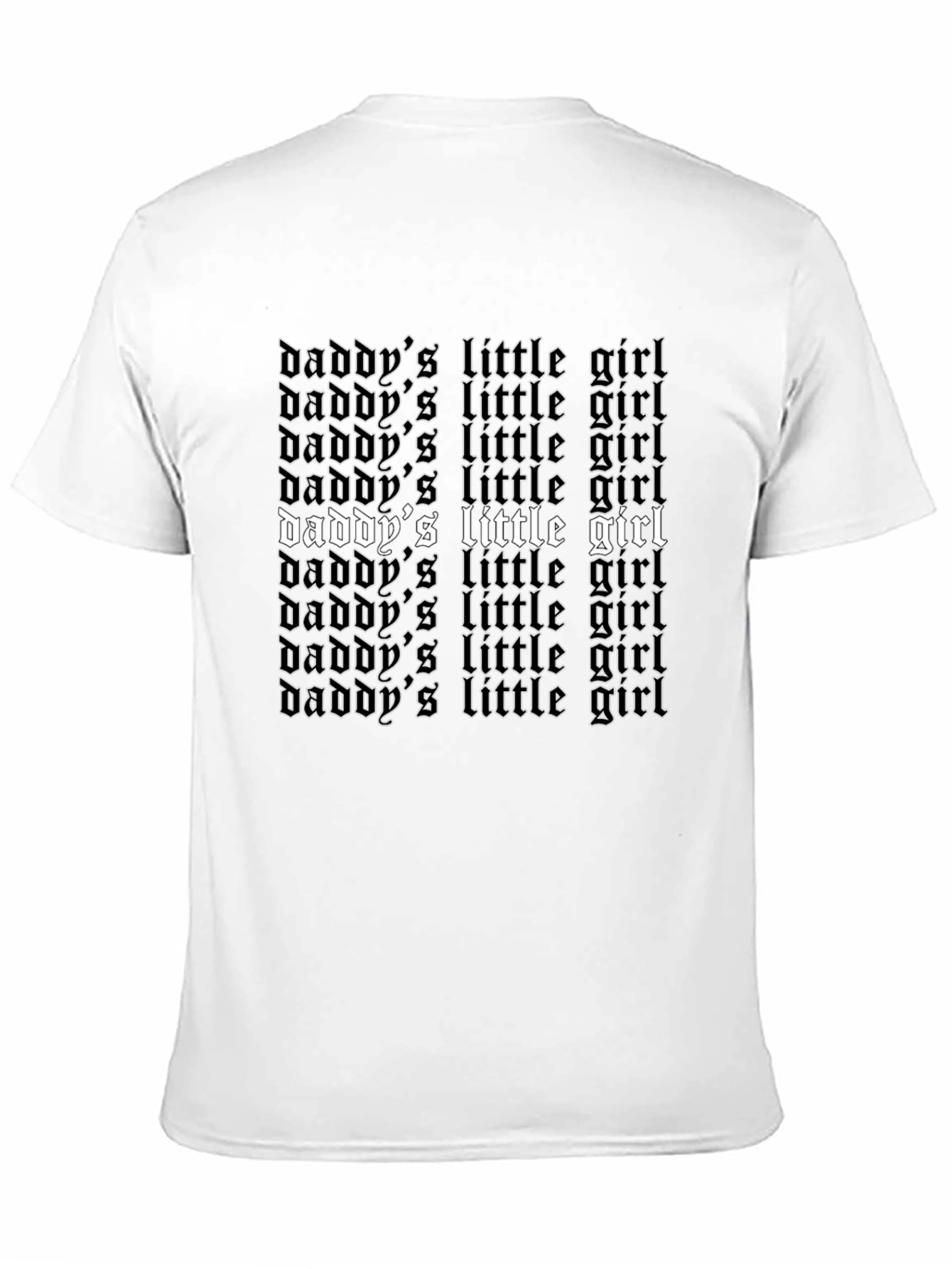 Daddys Little Girl Graphic T-Shirt