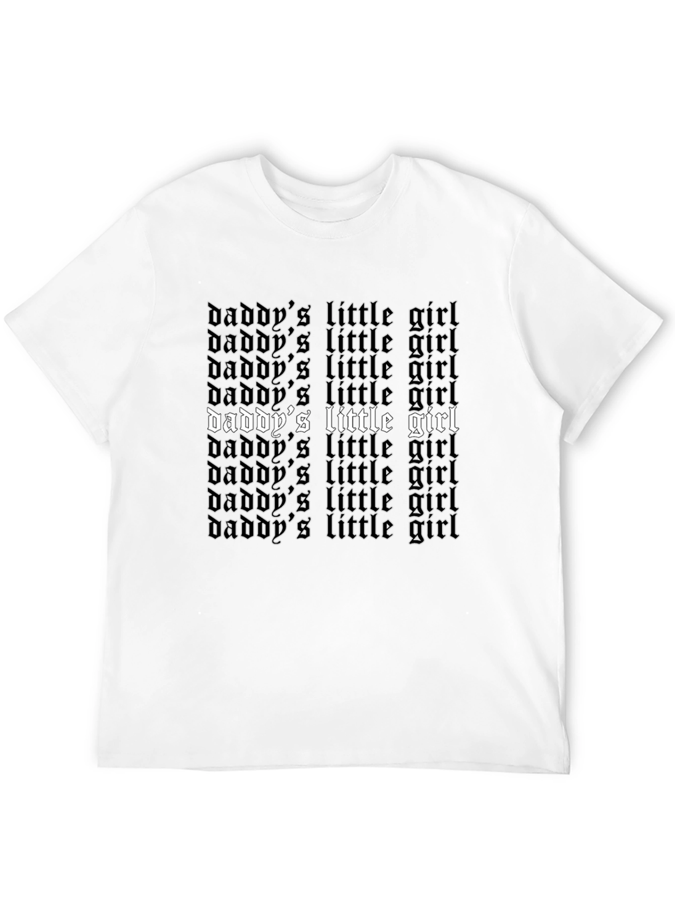Daddys Little Girl Graphic T-Shirt