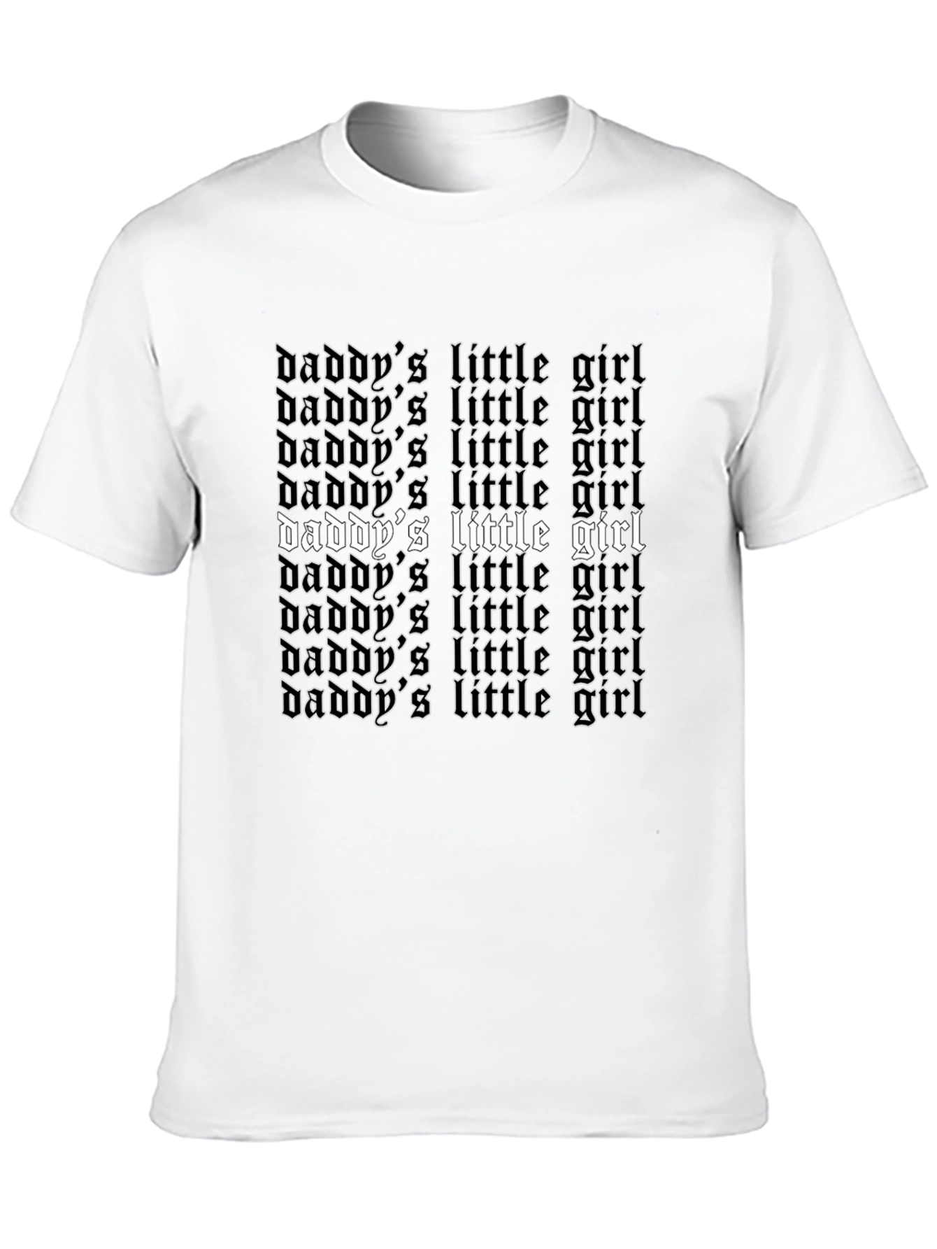 Daddys Little Girl Graphic T-Shirt