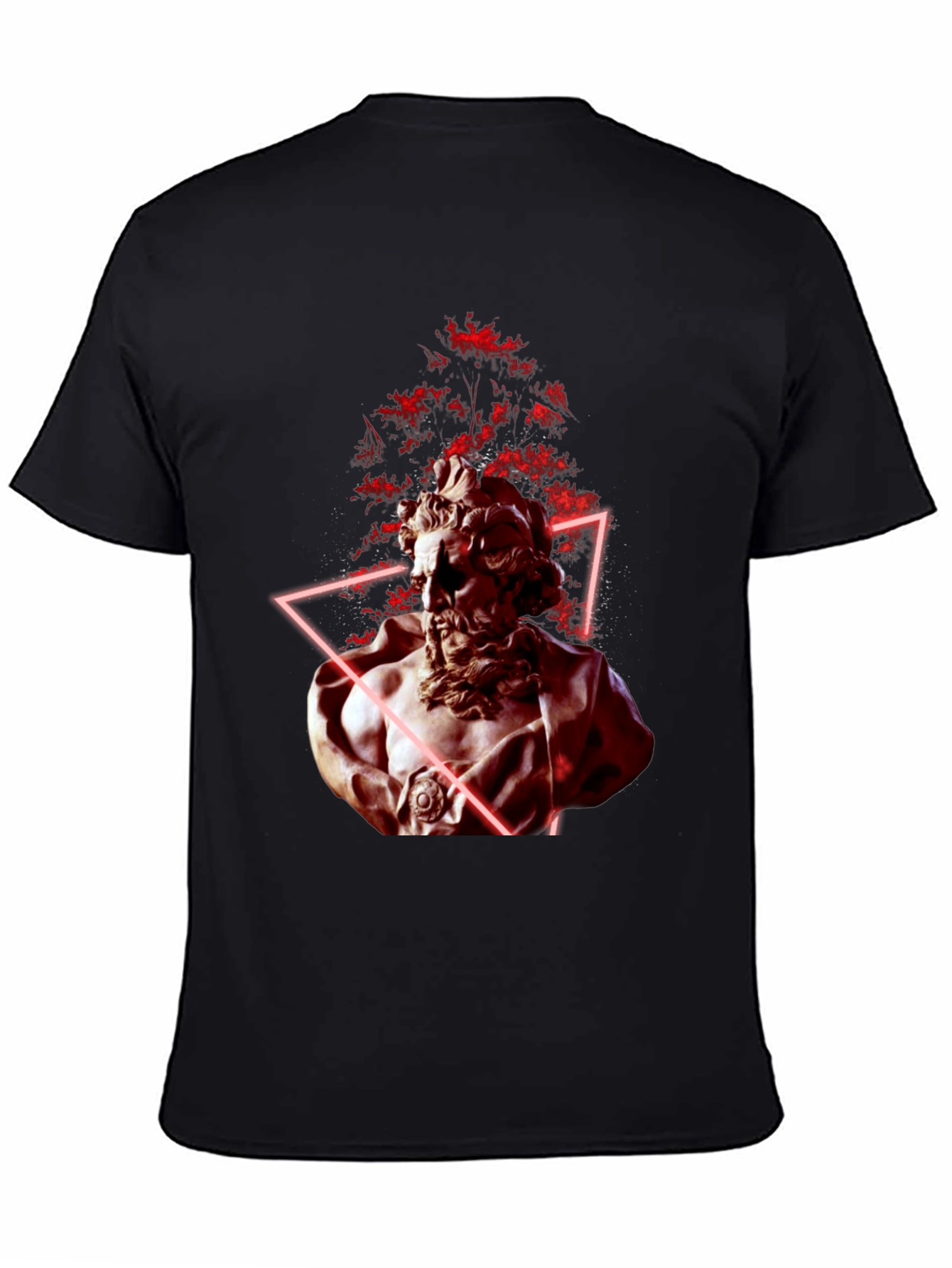 Statue Graphic Tee - Mens Black T-Shirt