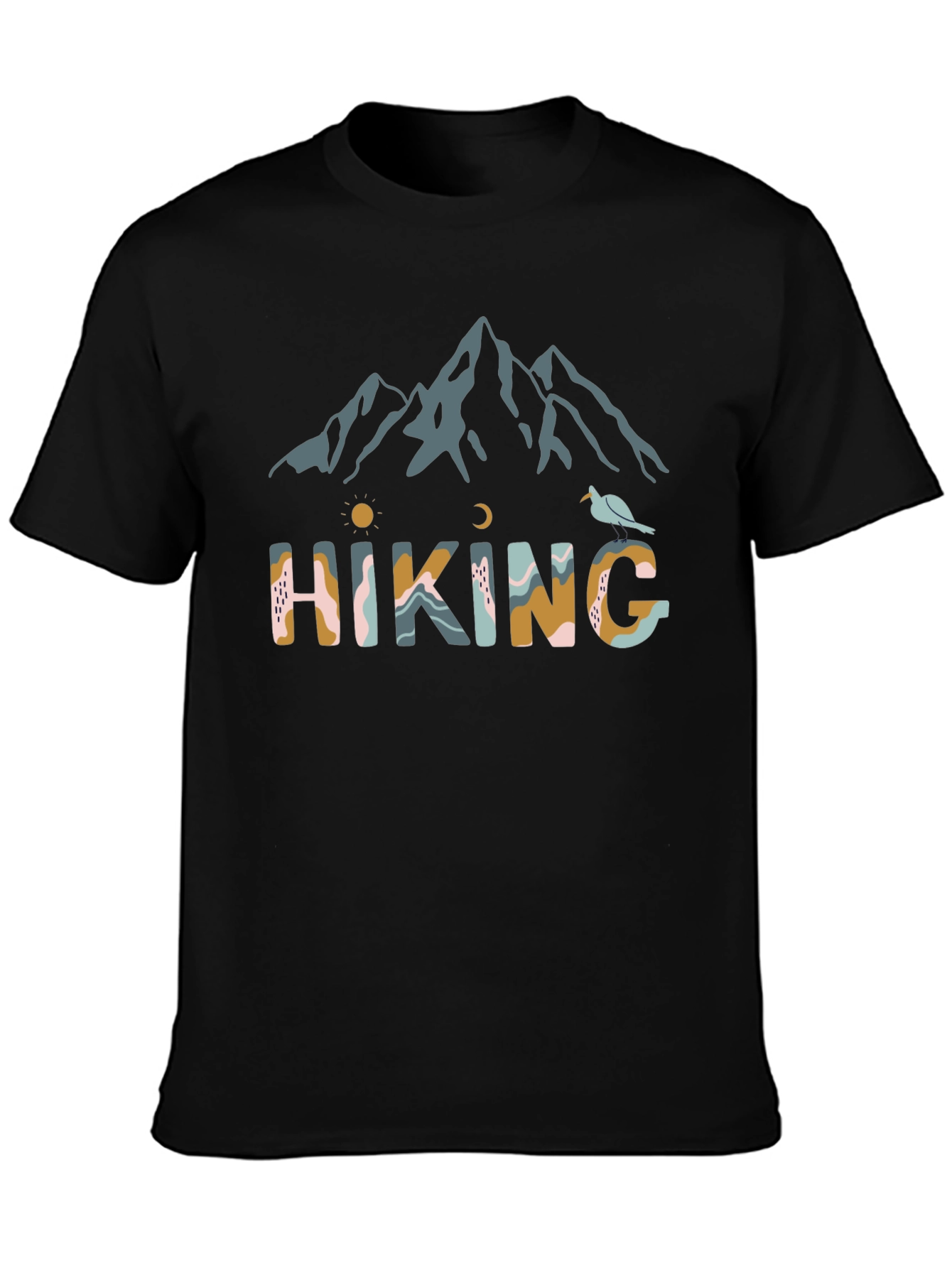 Hiking Graphic Tee - Mountain Adventure Shirt