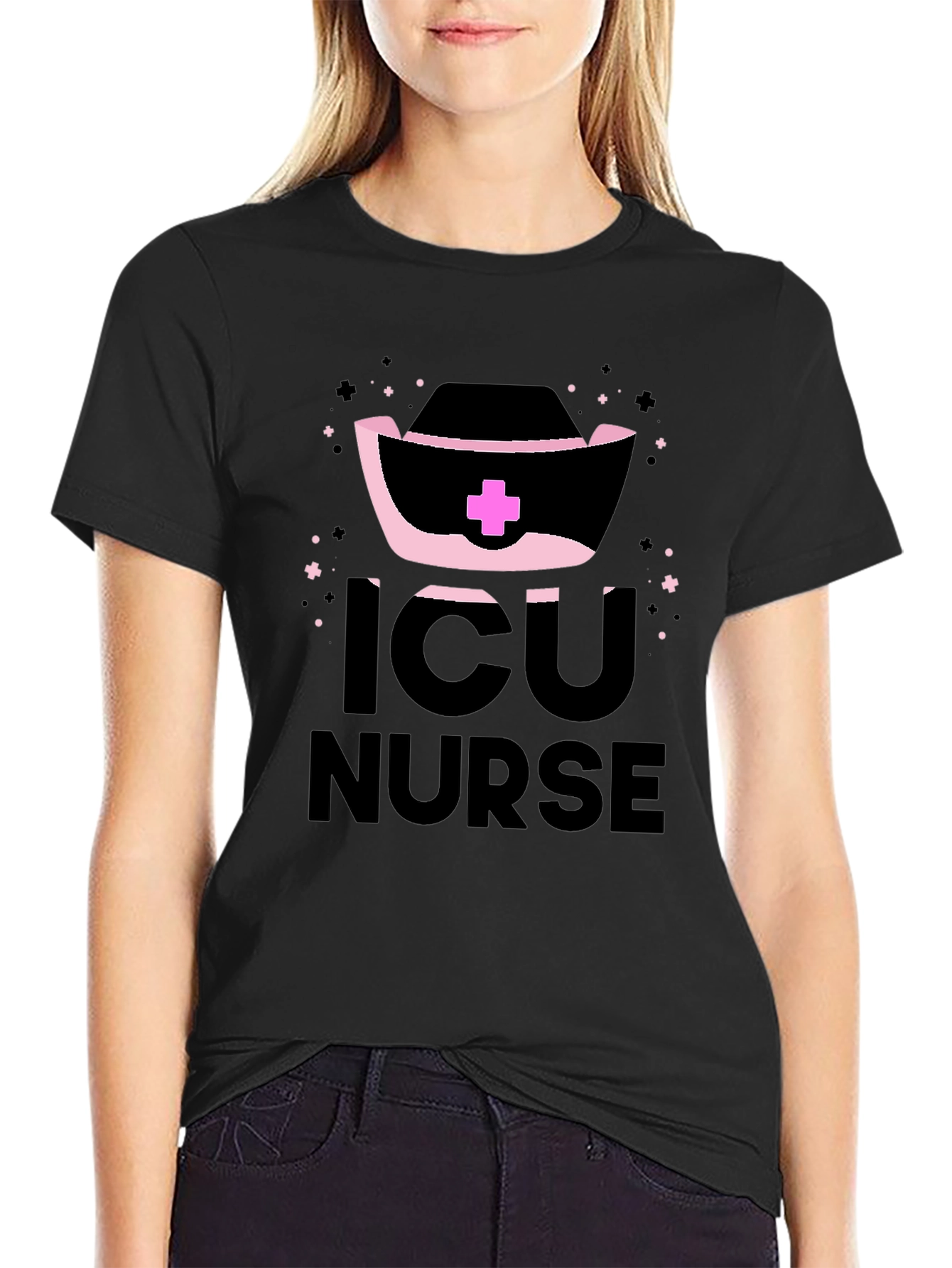 ICU Nurse Graphic Tee - Comfortable & Stylish