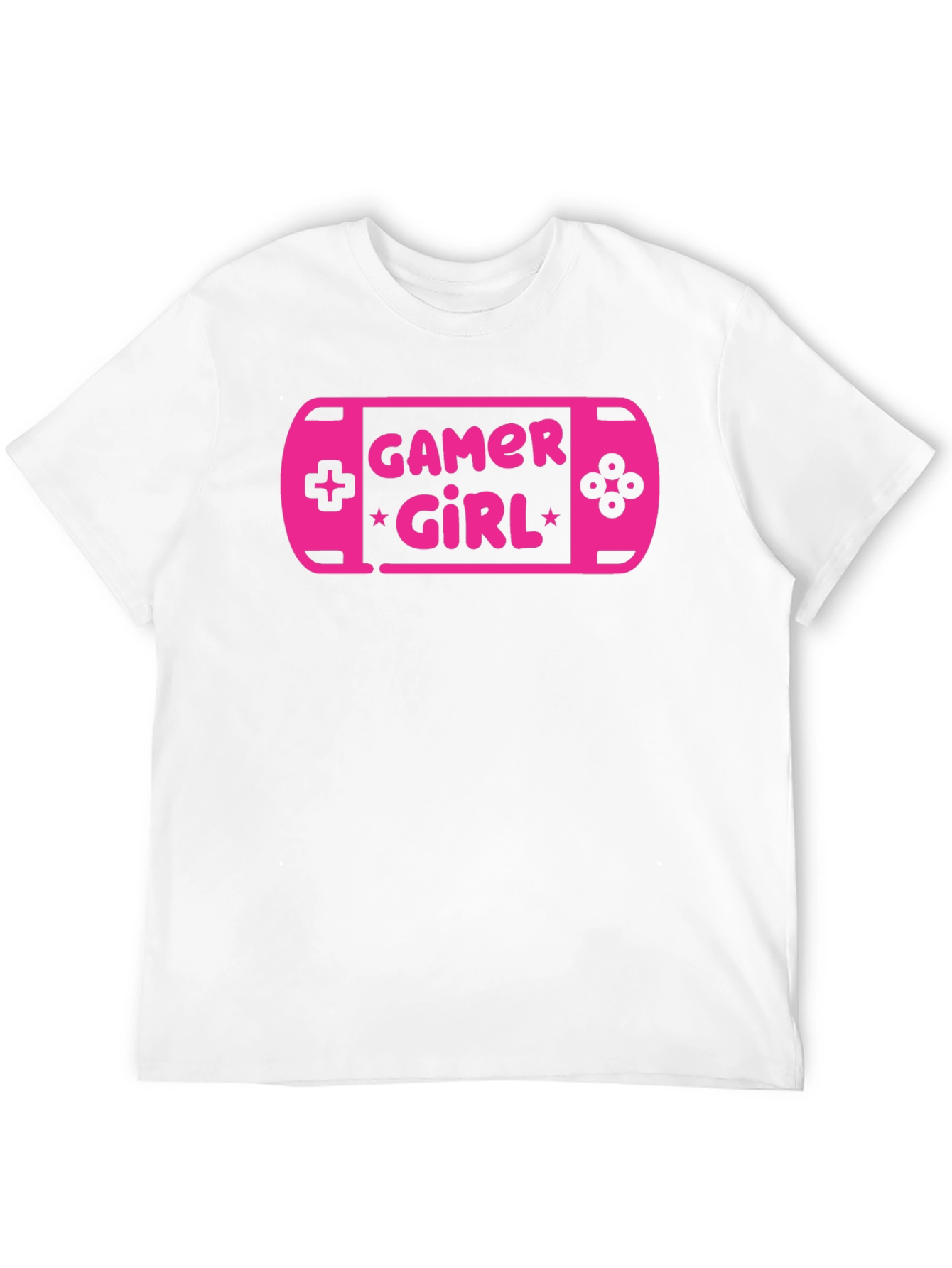 Gamer Girl Tee - Pink Console Graphic T-Shirt