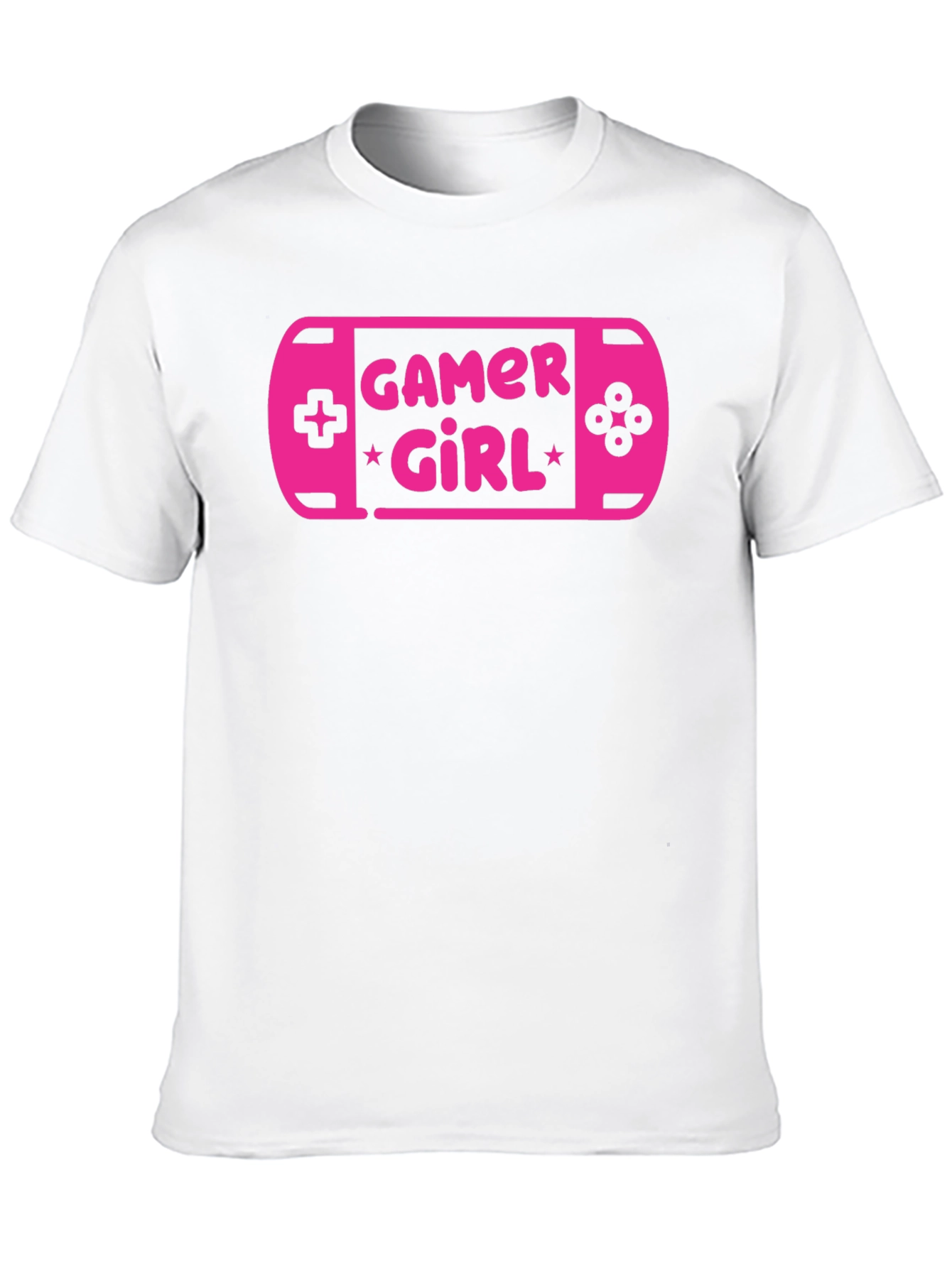 Gamer Girl Tee - Pink Console Graphic T-Shirt