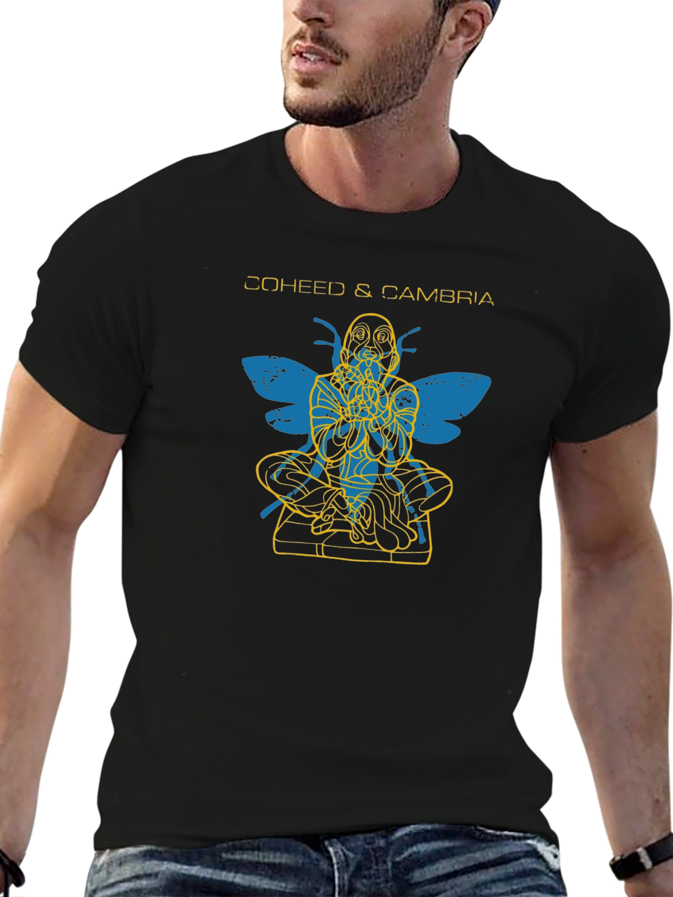 Coheed and Cambria Black T-Shirt Graphic Tee
