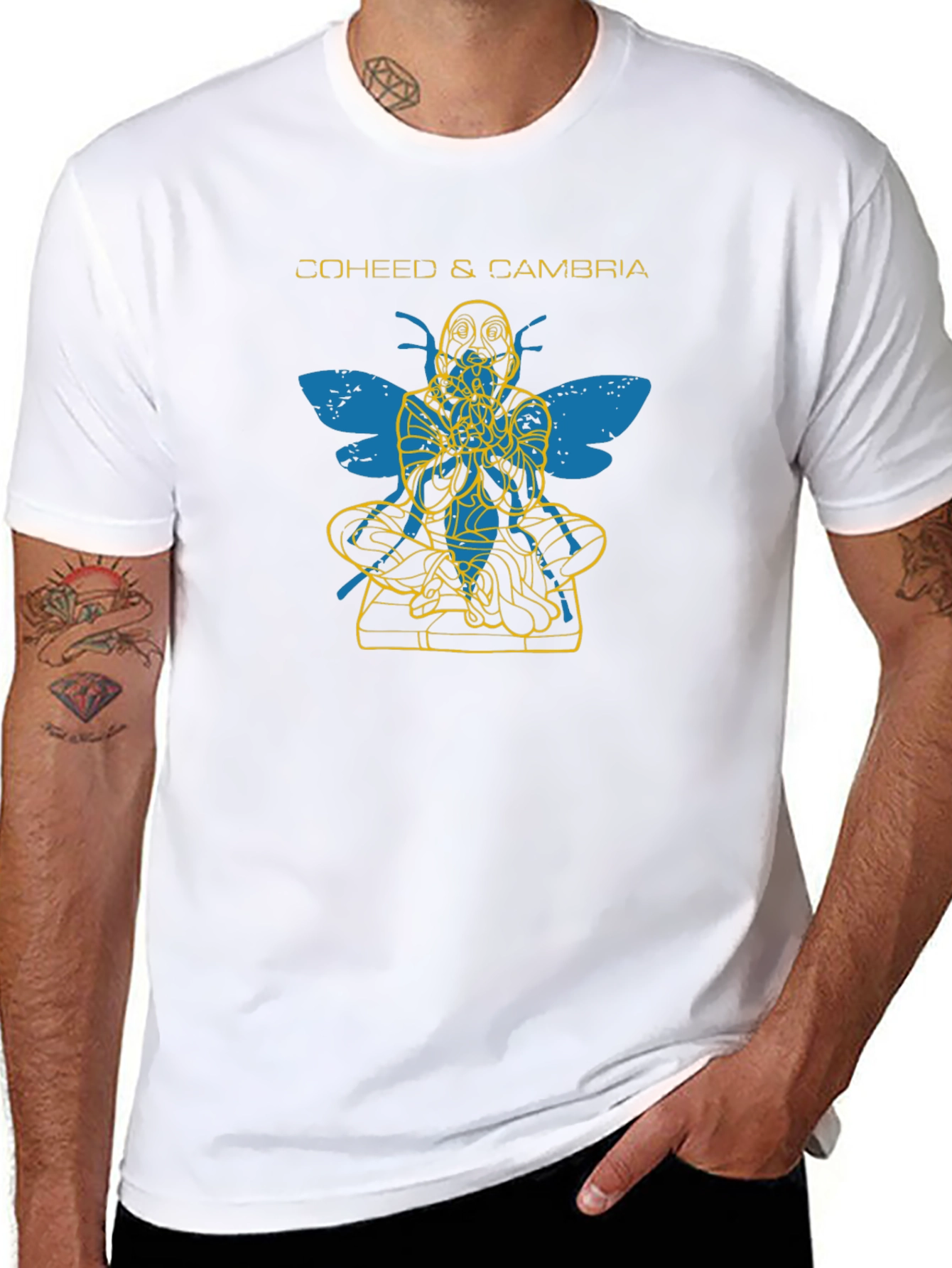 Coheed and Cambria Black T-Shirt Graphic Tee