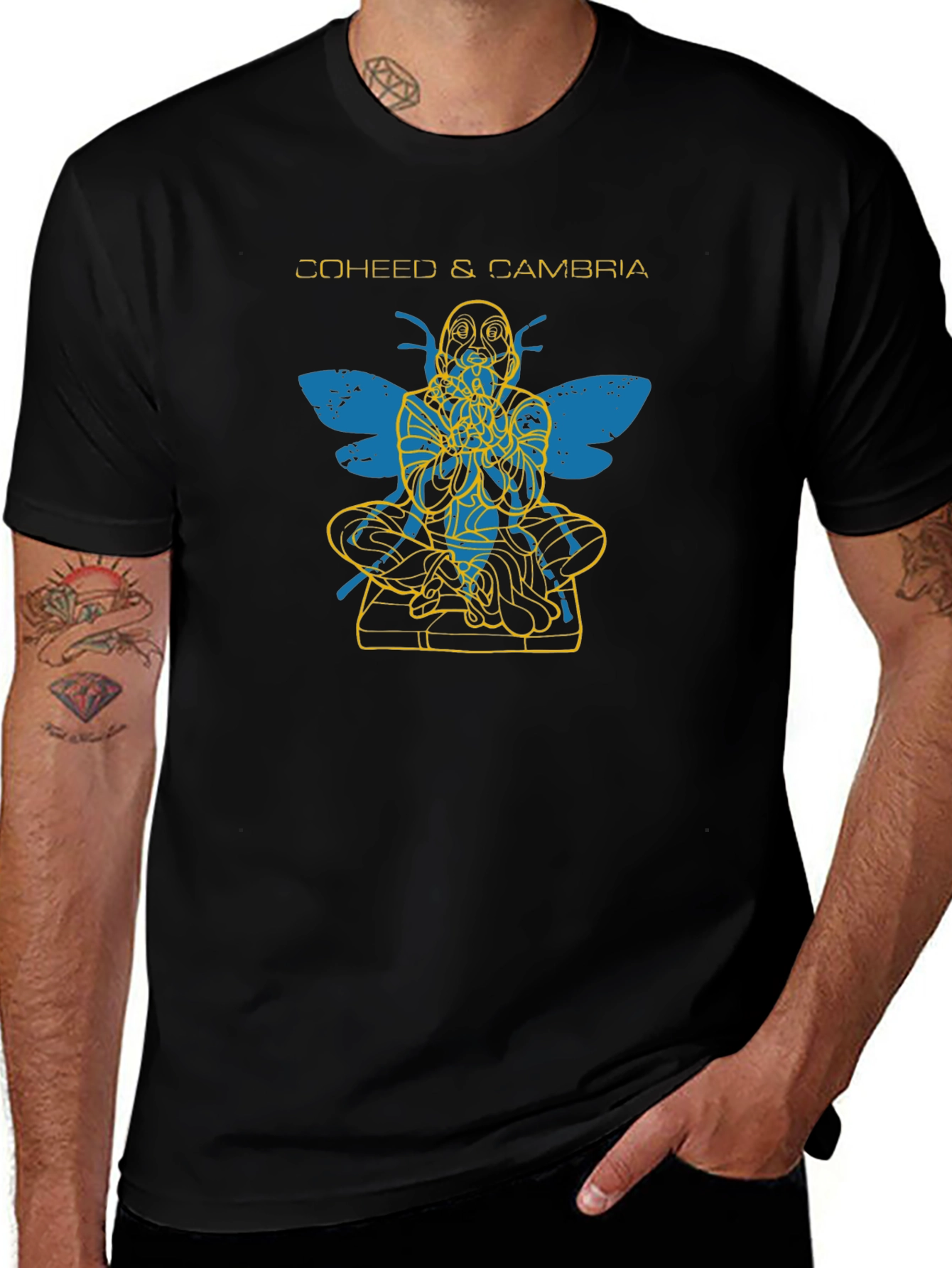 Coheed and Cambria Black T-Shirt Graphic Tee