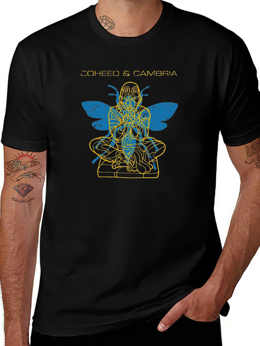 Coheed and Cambria Black T-Shirt Graphic Tee
