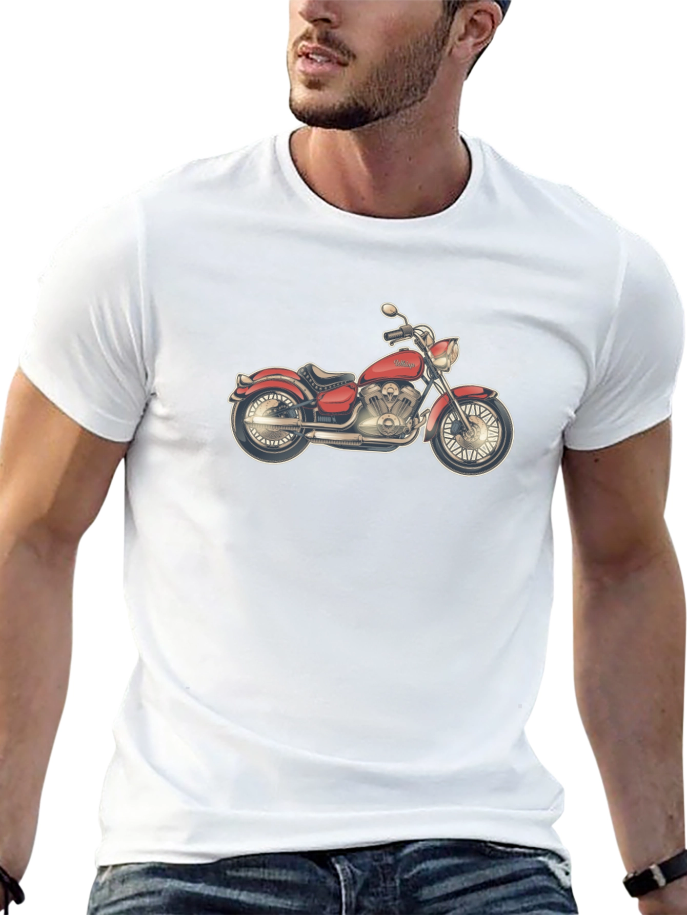 Classic Motorcycle Graphic Tee