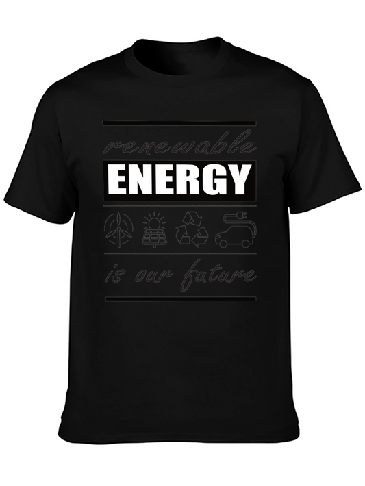 Renewable Energy T-Shirt - Eco-Friendly Future
