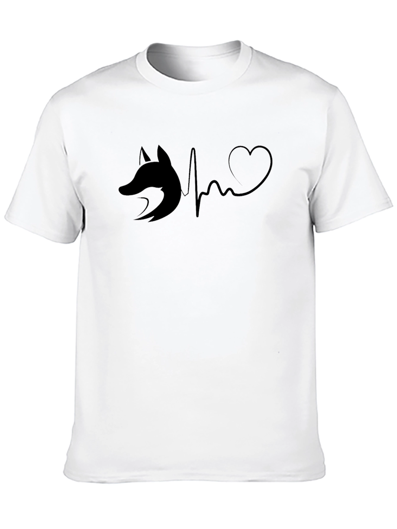 Fox Heartbeat Black T-Shirt