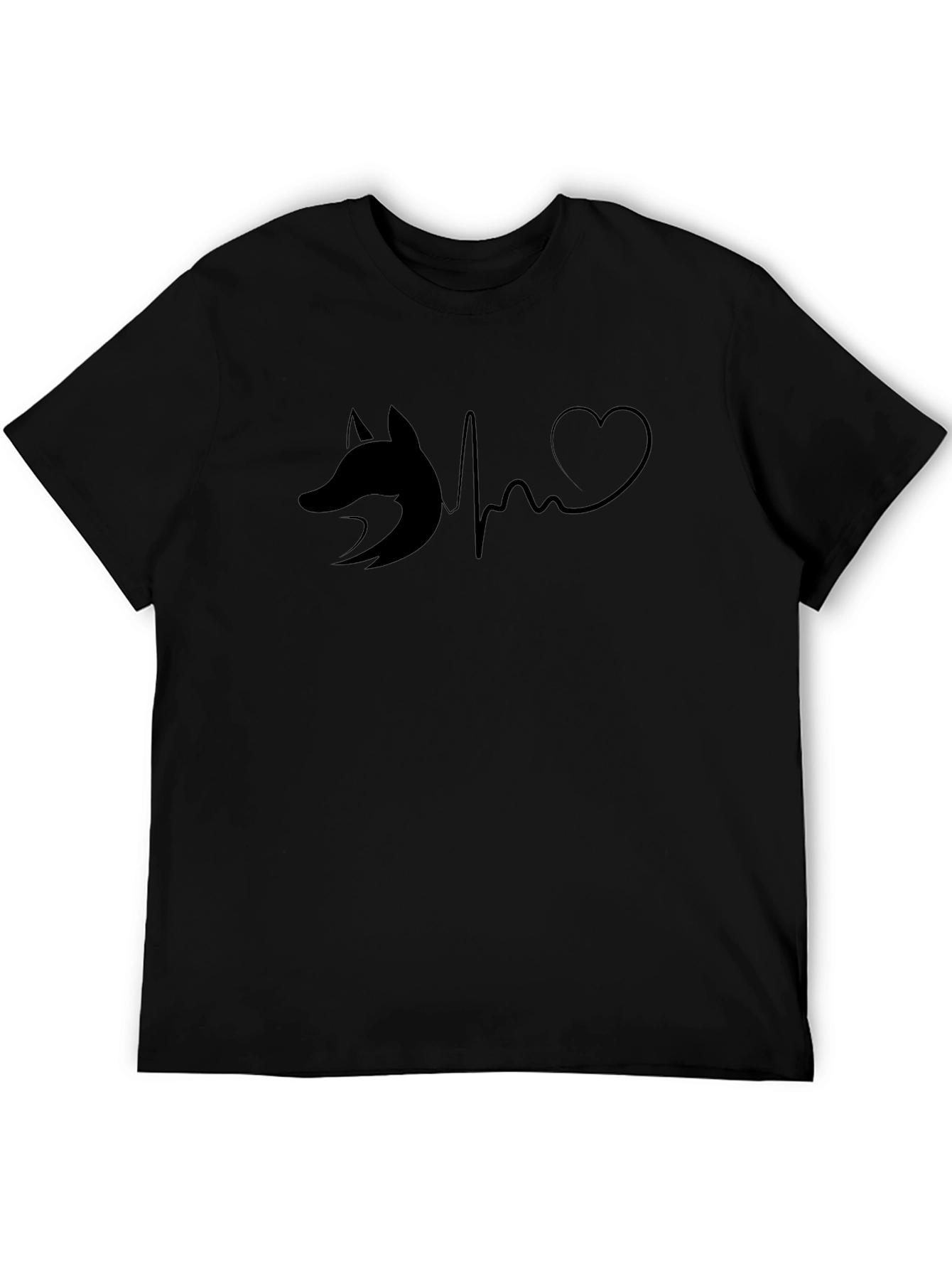 Fox Heartbeat Black T-Shirt