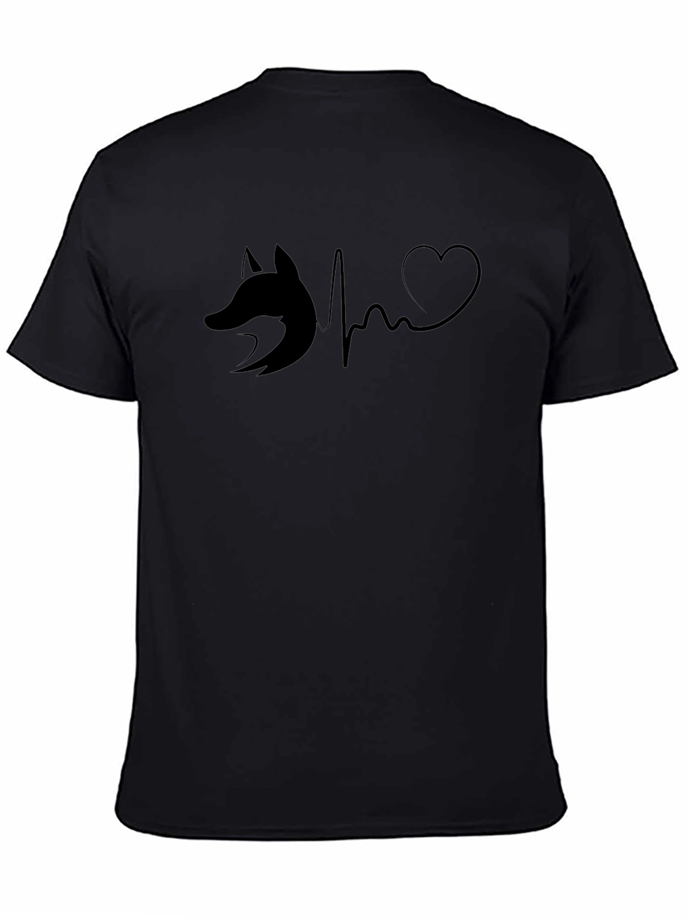 Fox Heartbeat Black T-Shirt