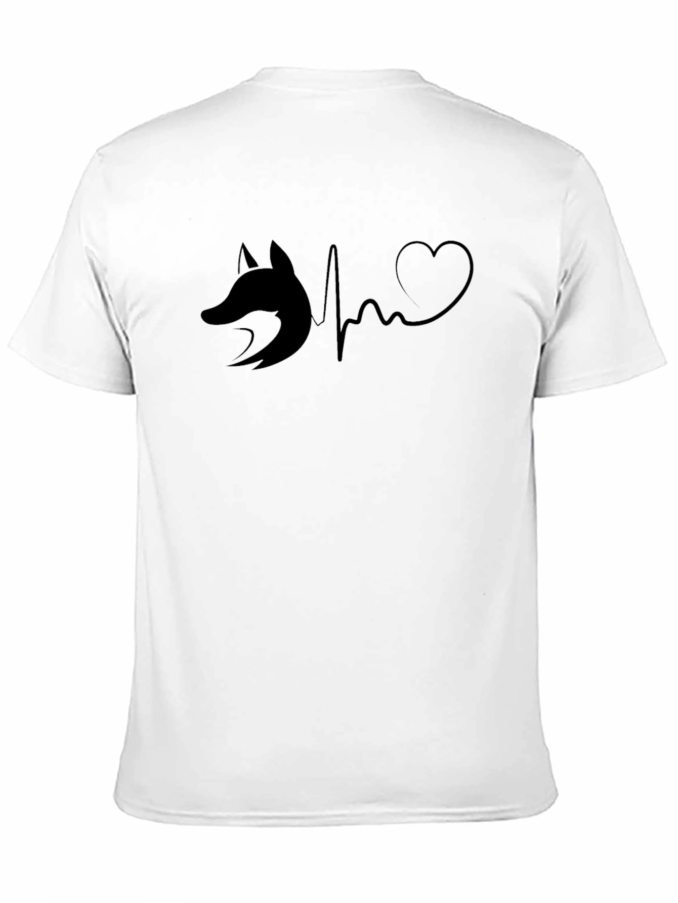 Fox Heartbeat Black T-Shirt