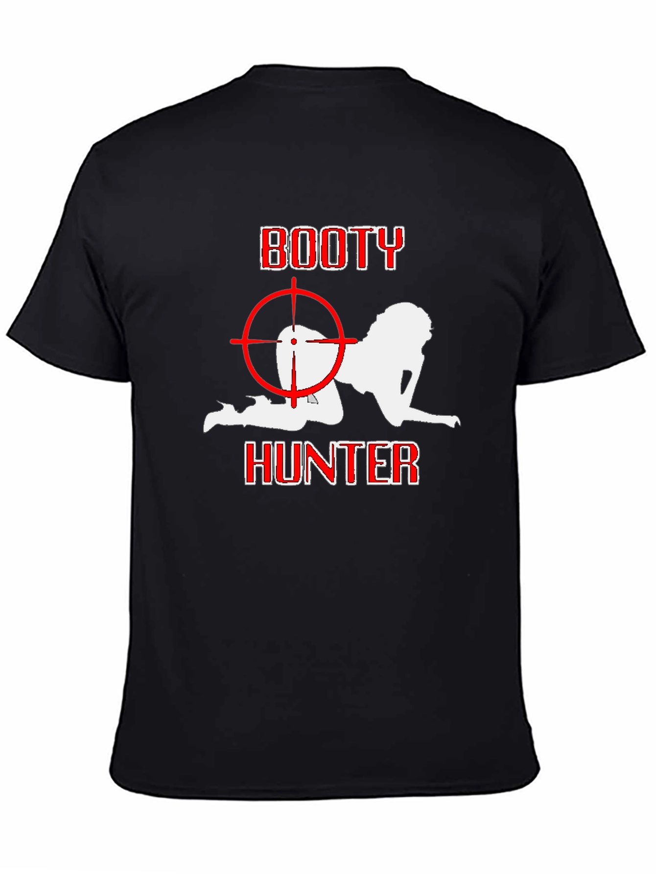 Booty Hunter Graphic T-Shirt - Black