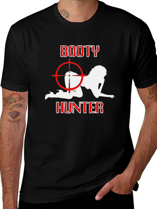 Booty Hunter Graphic T-Shirt - Black