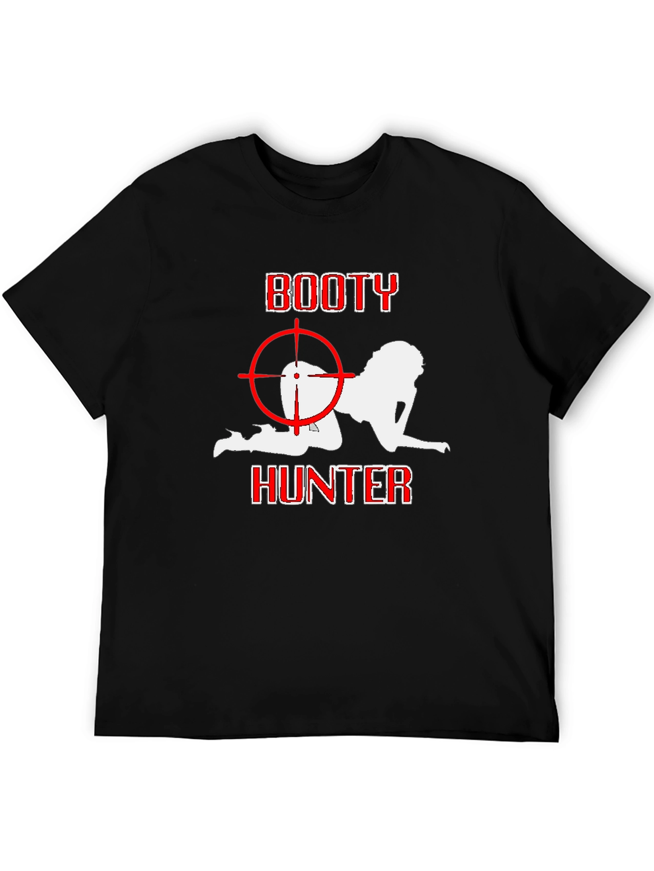 Booty Hunter Graphic T-Shirt - Black