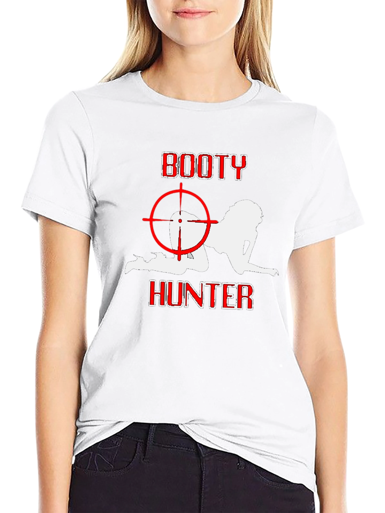 Booty Hunter Graphic T-Shirt - Black