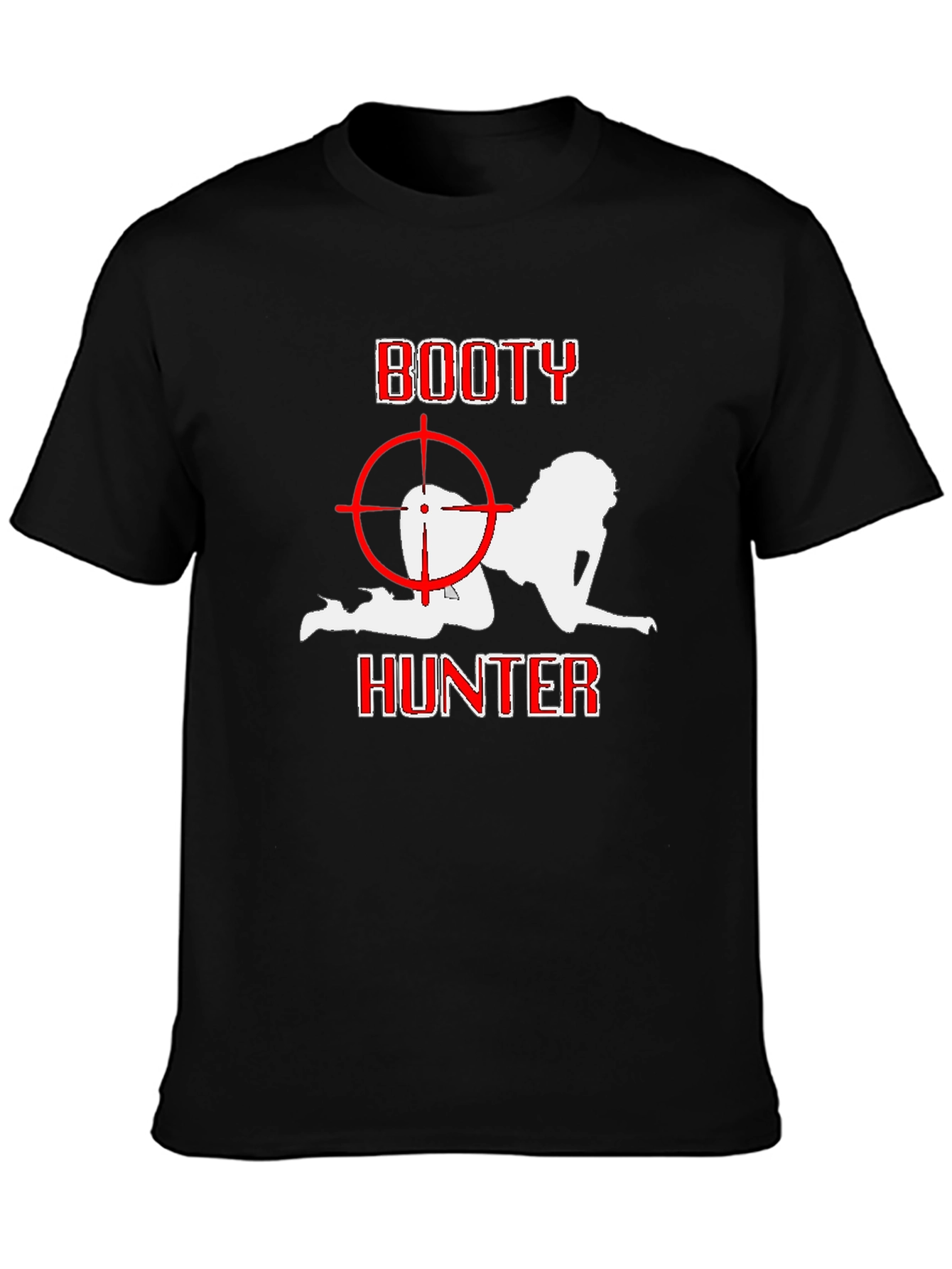 Booty Hunter Graphic T-Shirt - Black
