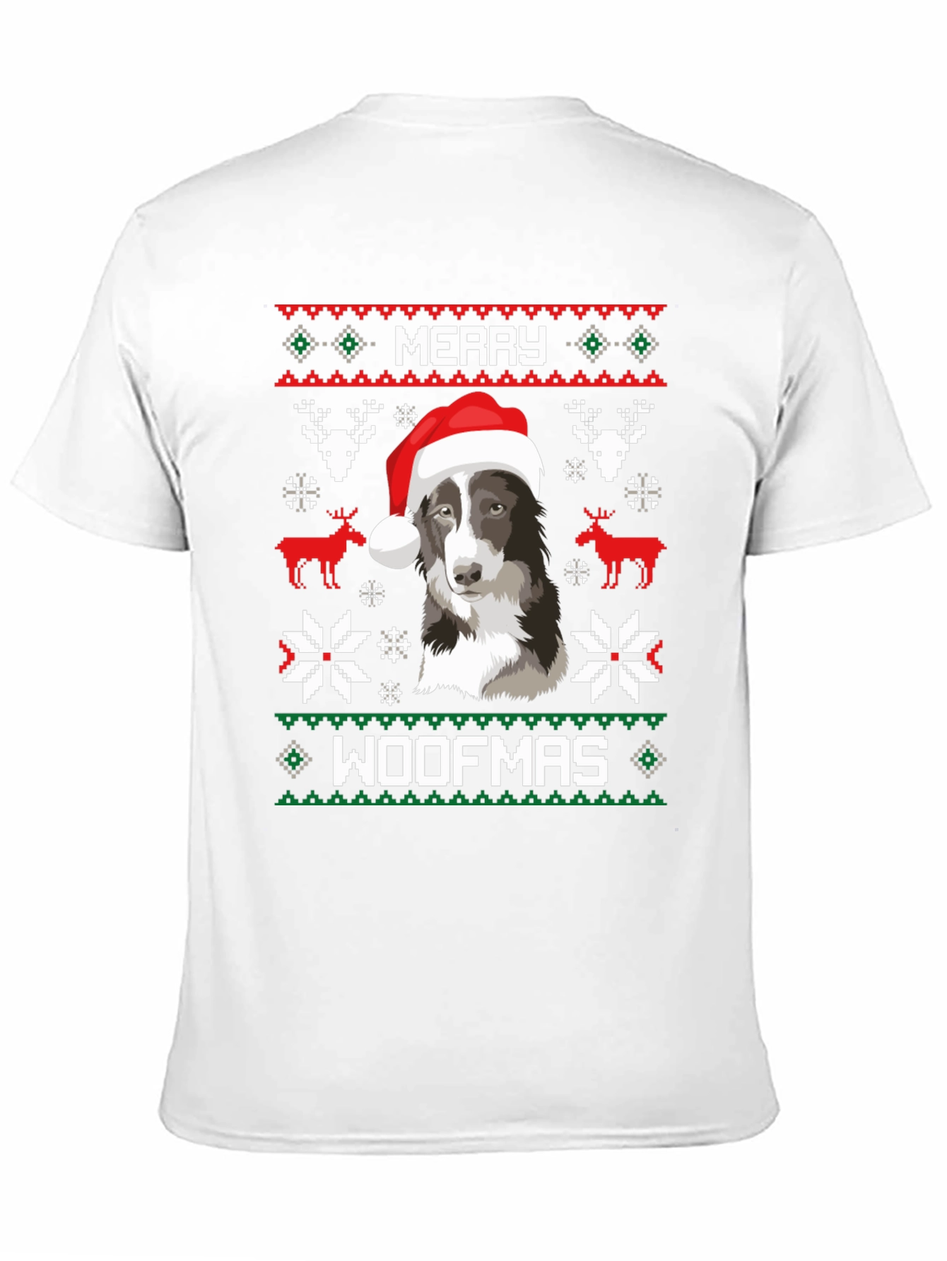 Merry Woofmas Dog Christmas T-Shirt