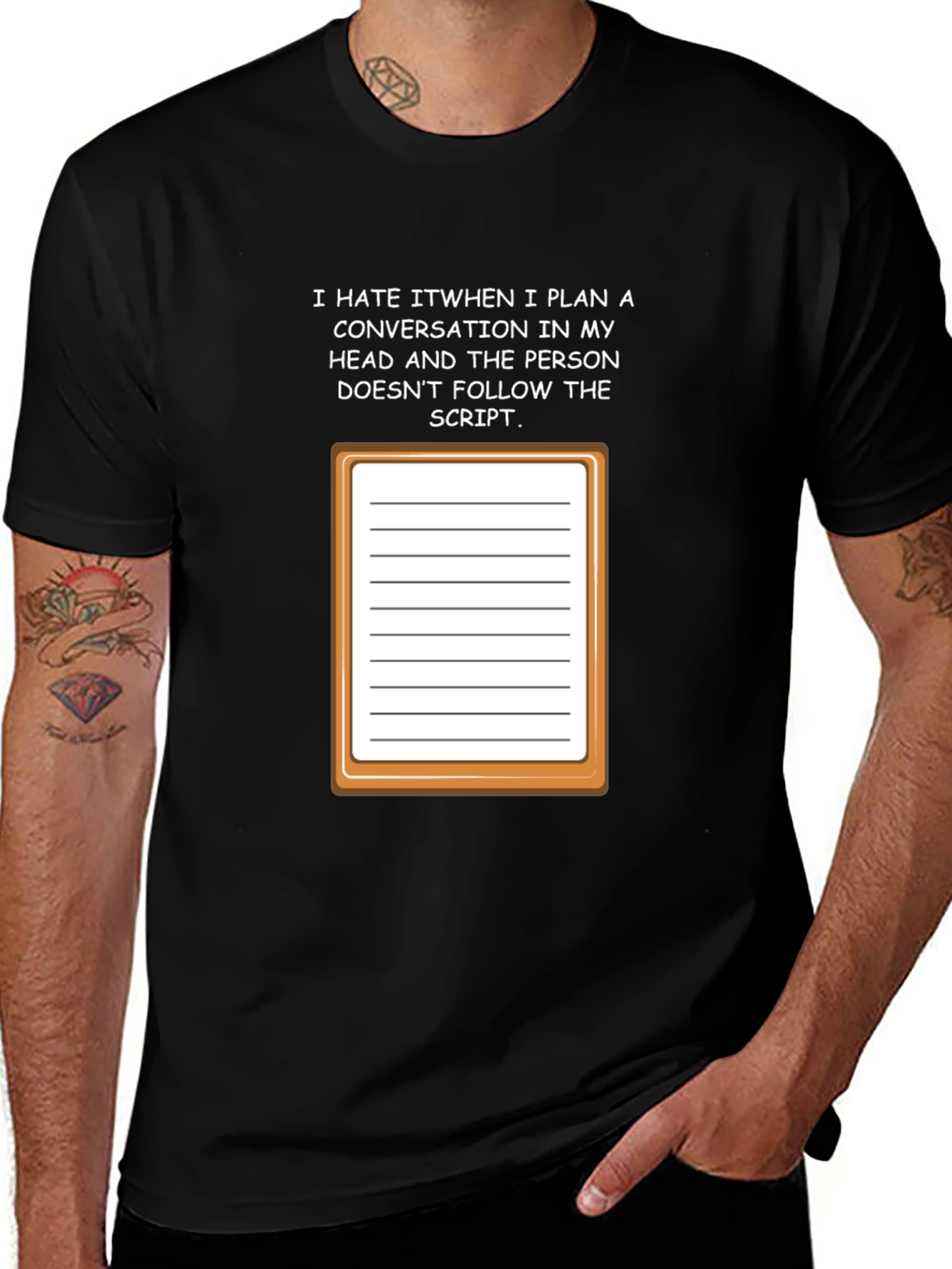 Follow the Script Funny T-Shirt