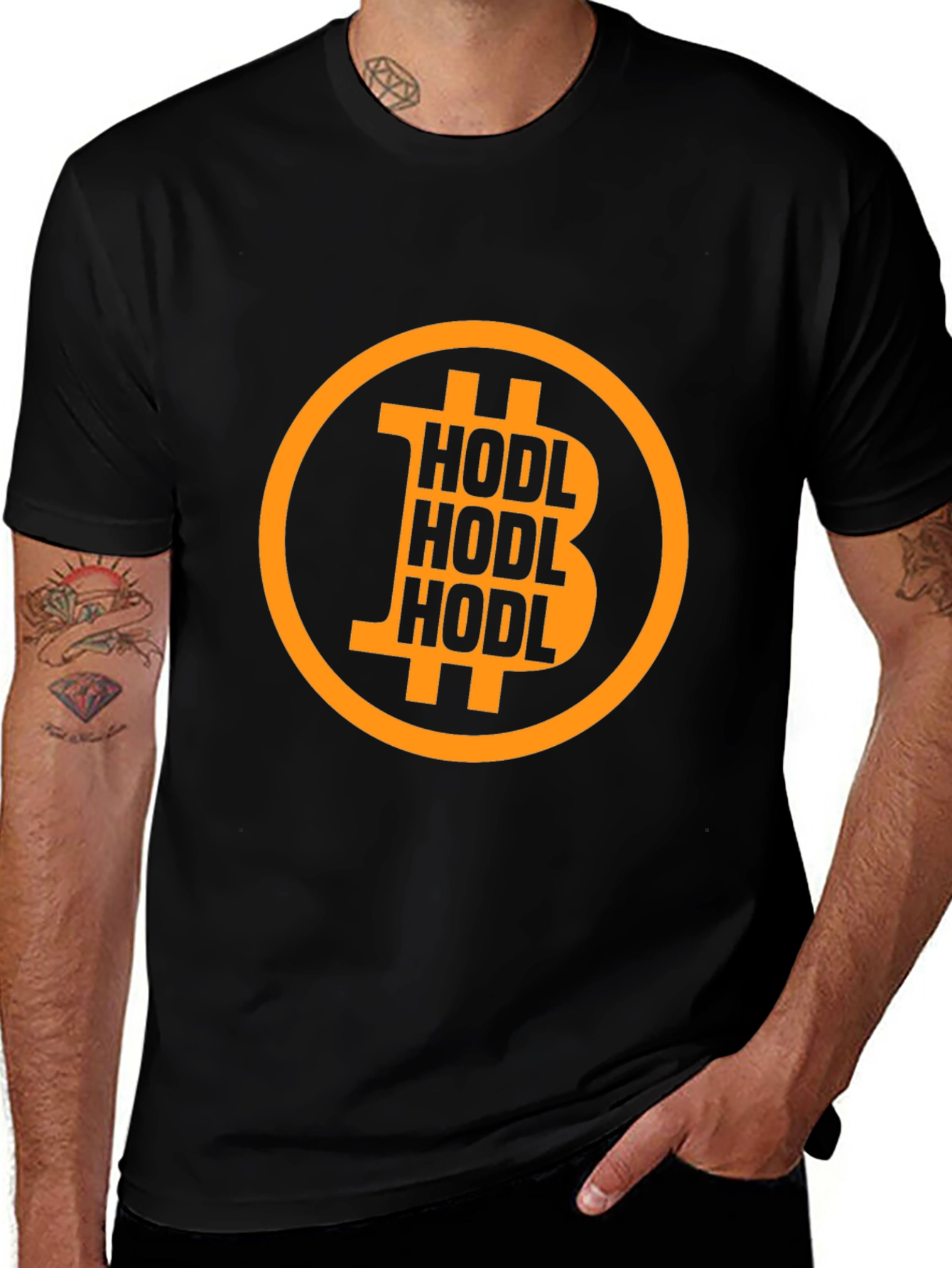 Bitcoin HODL T-Shirt Crypto Investor Tee