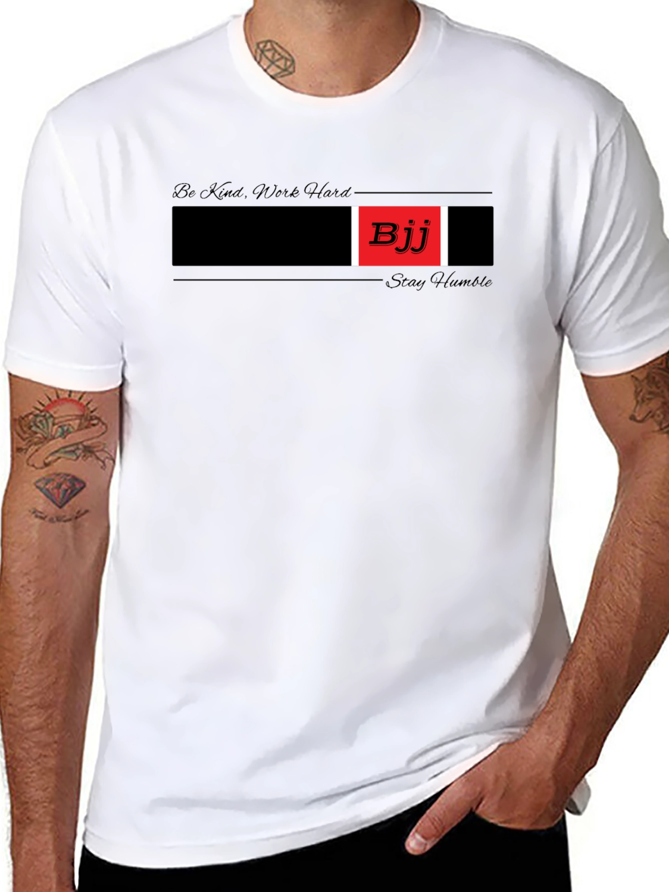 BJJ Graphic T-Shirt - Black - Jiu Jitsu