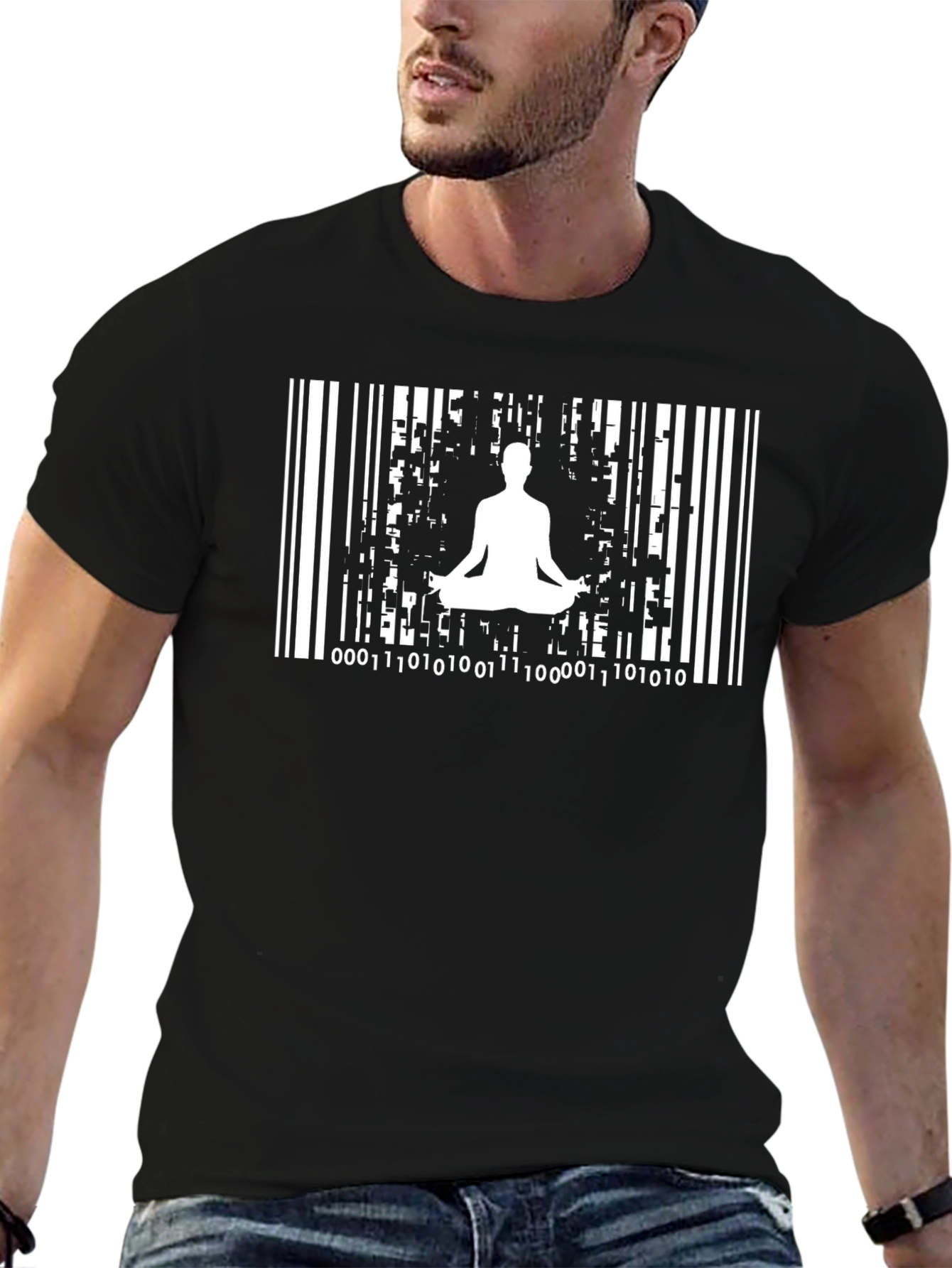 Zen Code Barcode T-Shirt