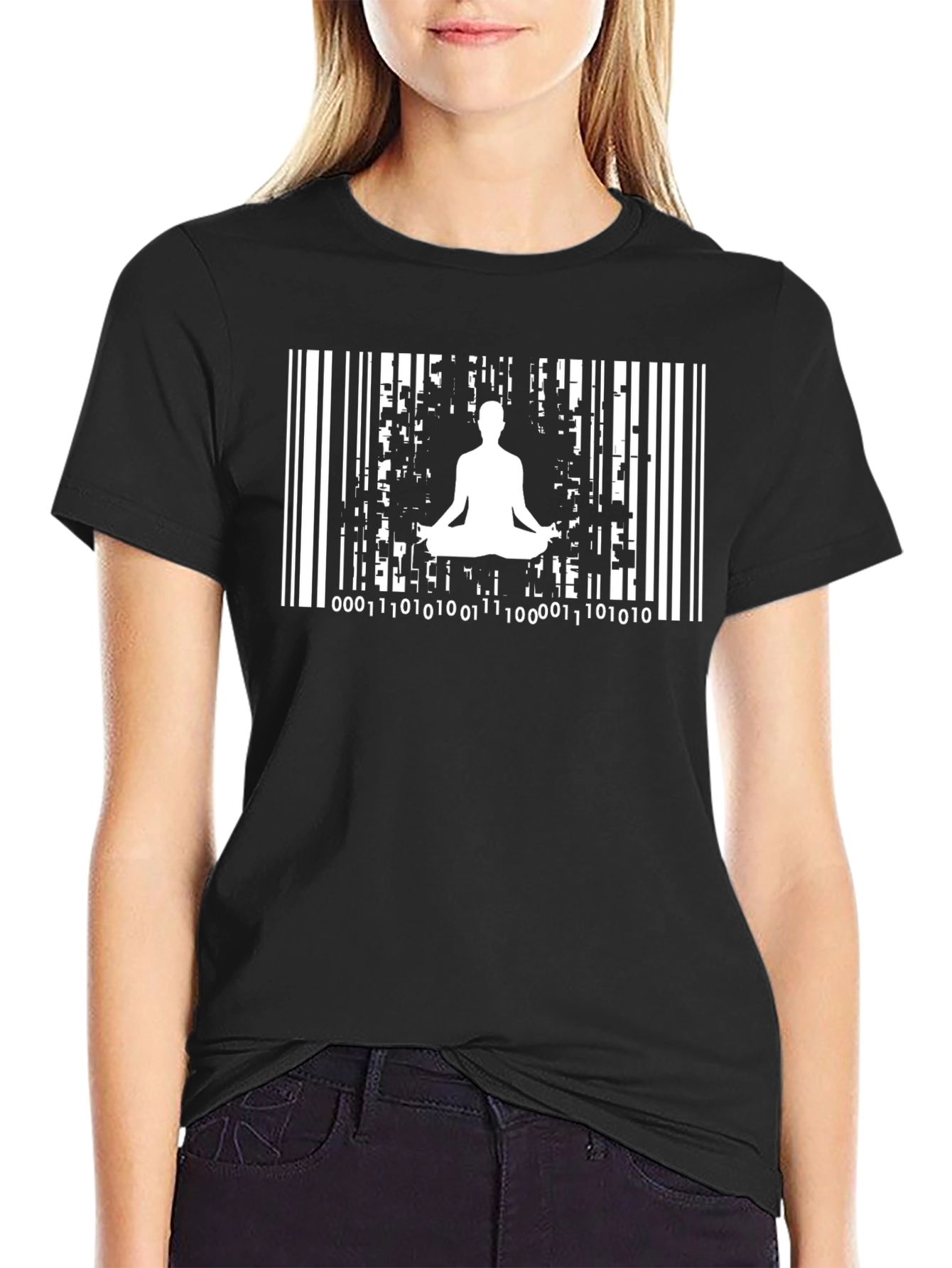 Zen Code Barcode T-Shirt