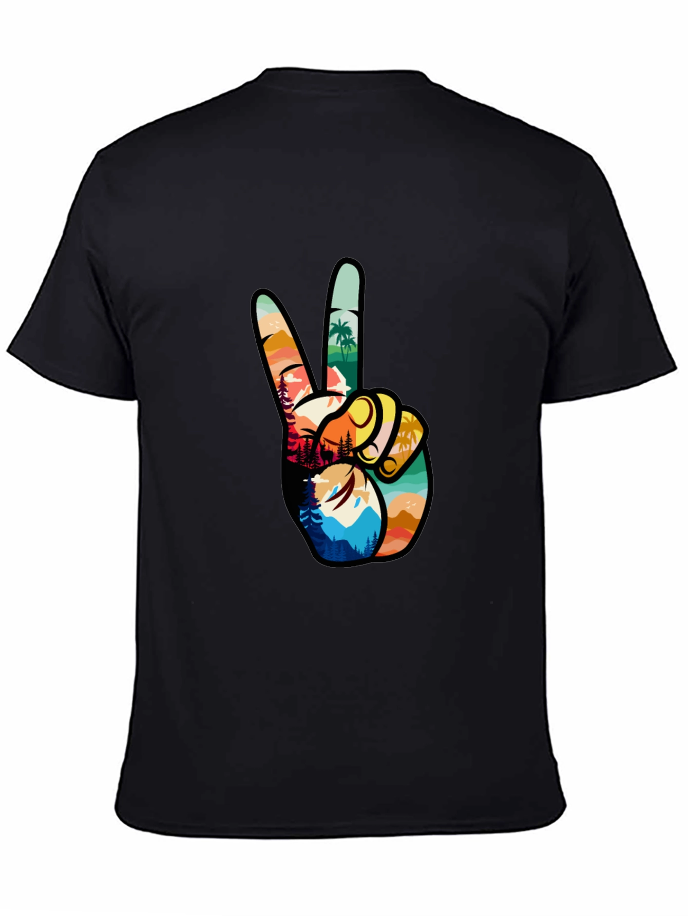 Peace Sign Nature T-Shirt