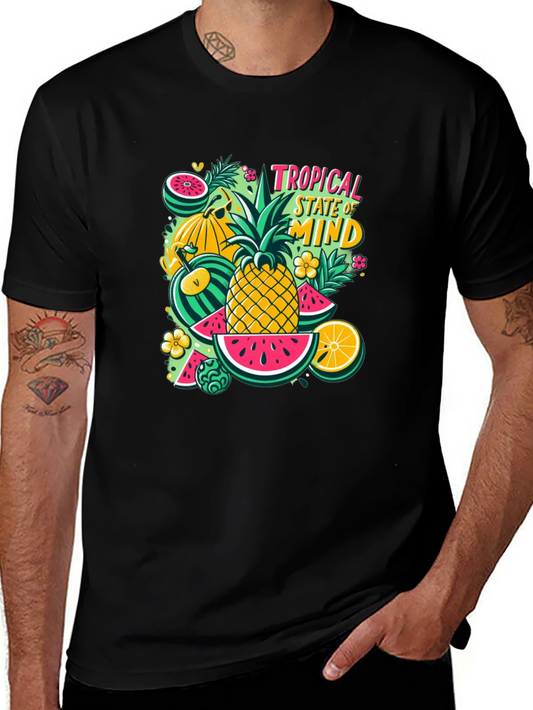 Tropical State of Mind Graphic Tee - Summer Vibes