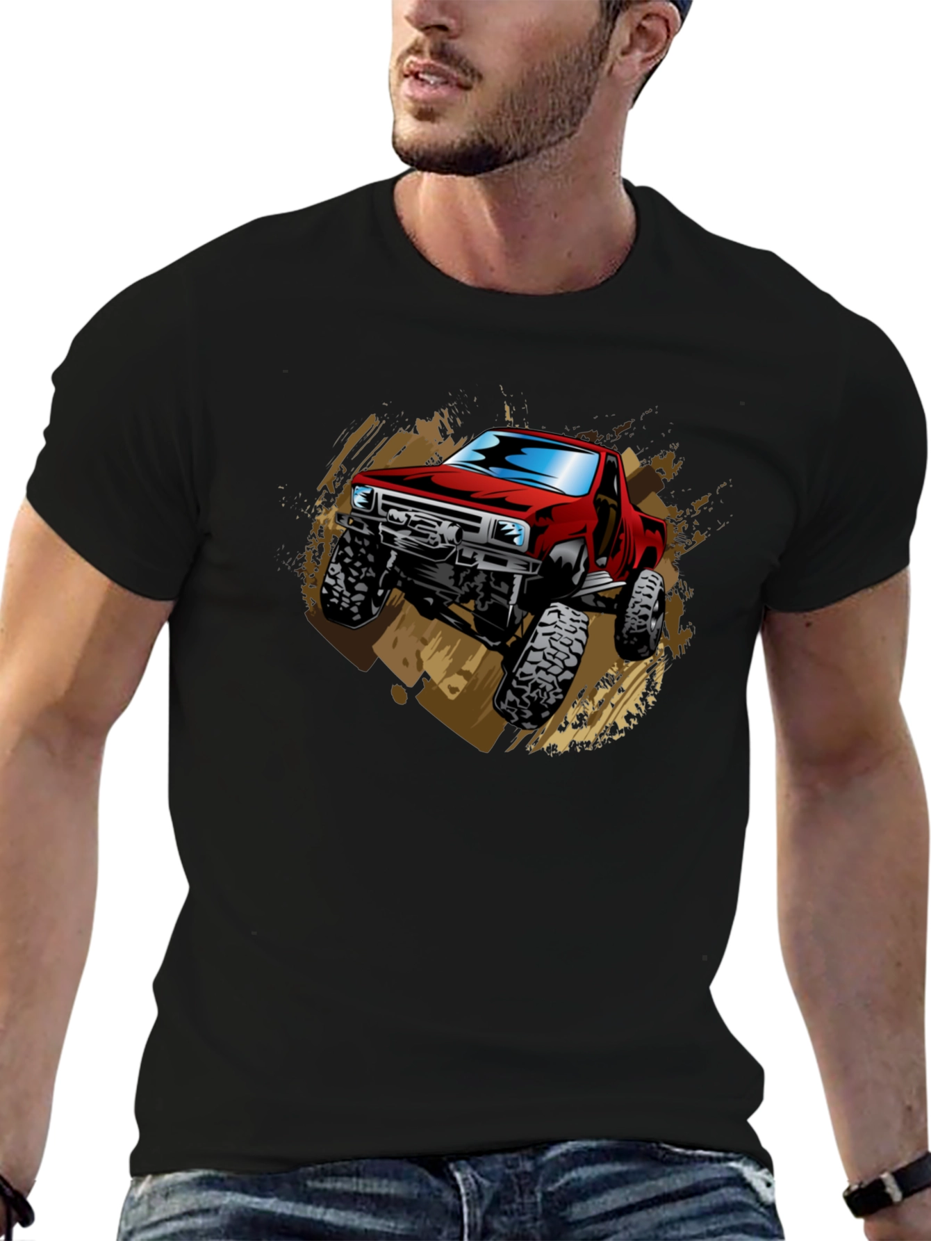 Monster Truck Graphic Tee - Off-Road Style