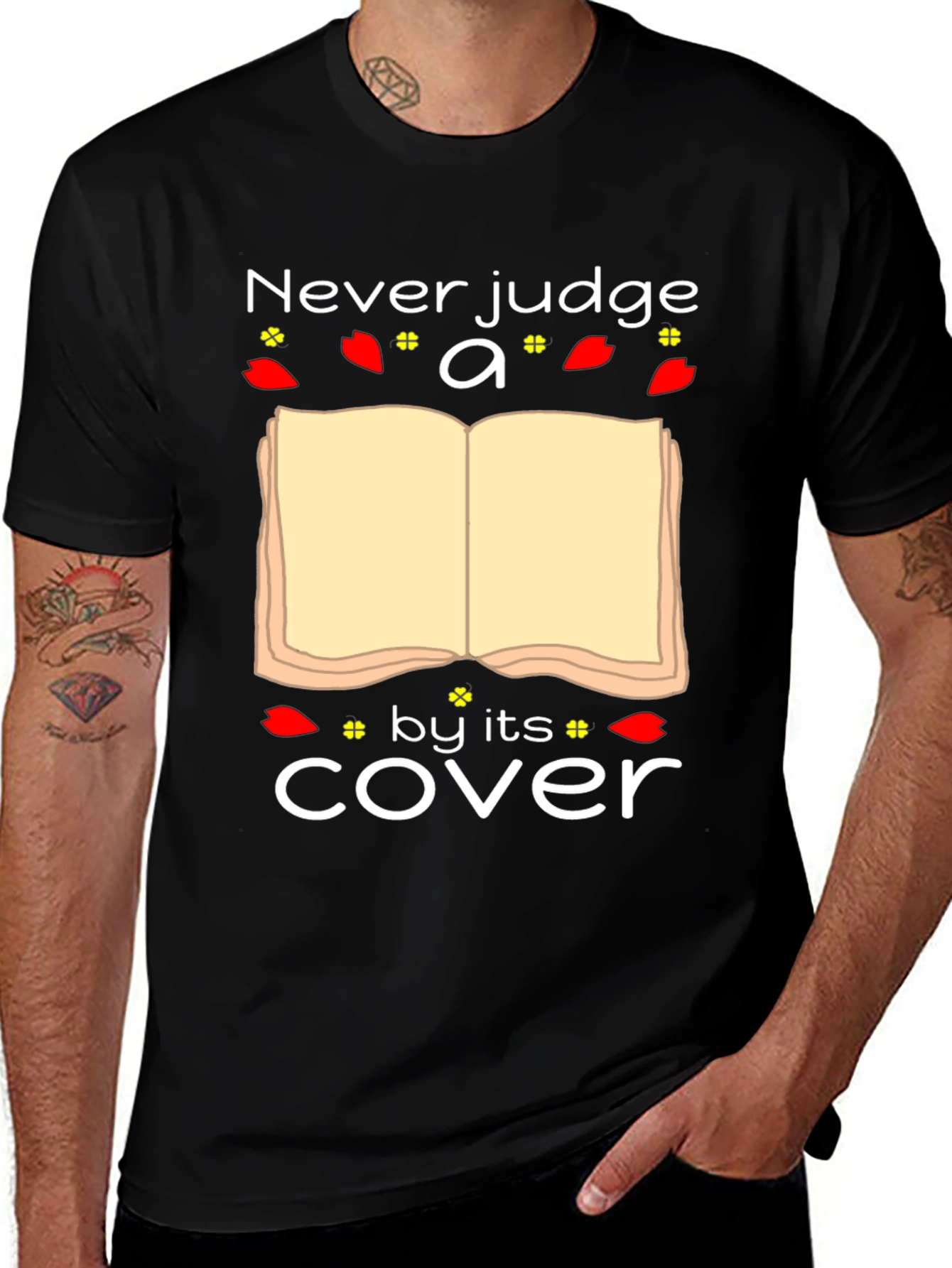 Never Judge a Book by Its Cover T-Shirt