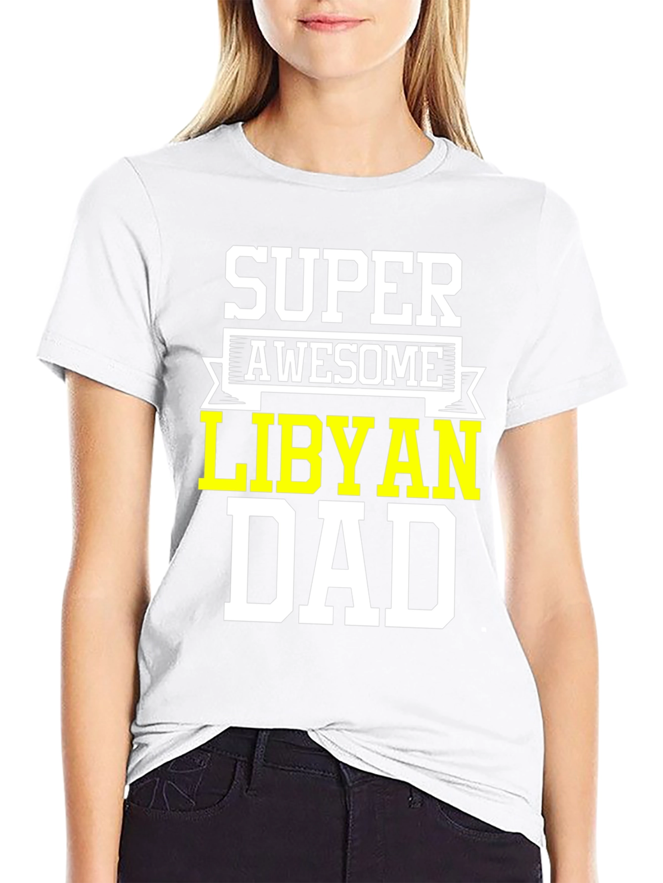 Super Awesome Libyan Dad T-Shirt