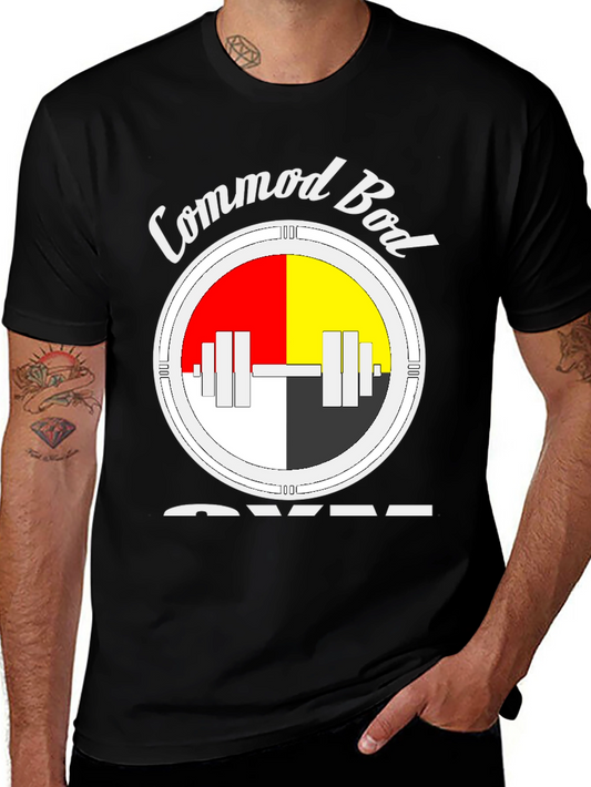 Commod Bod Gym Black T-Shirt
