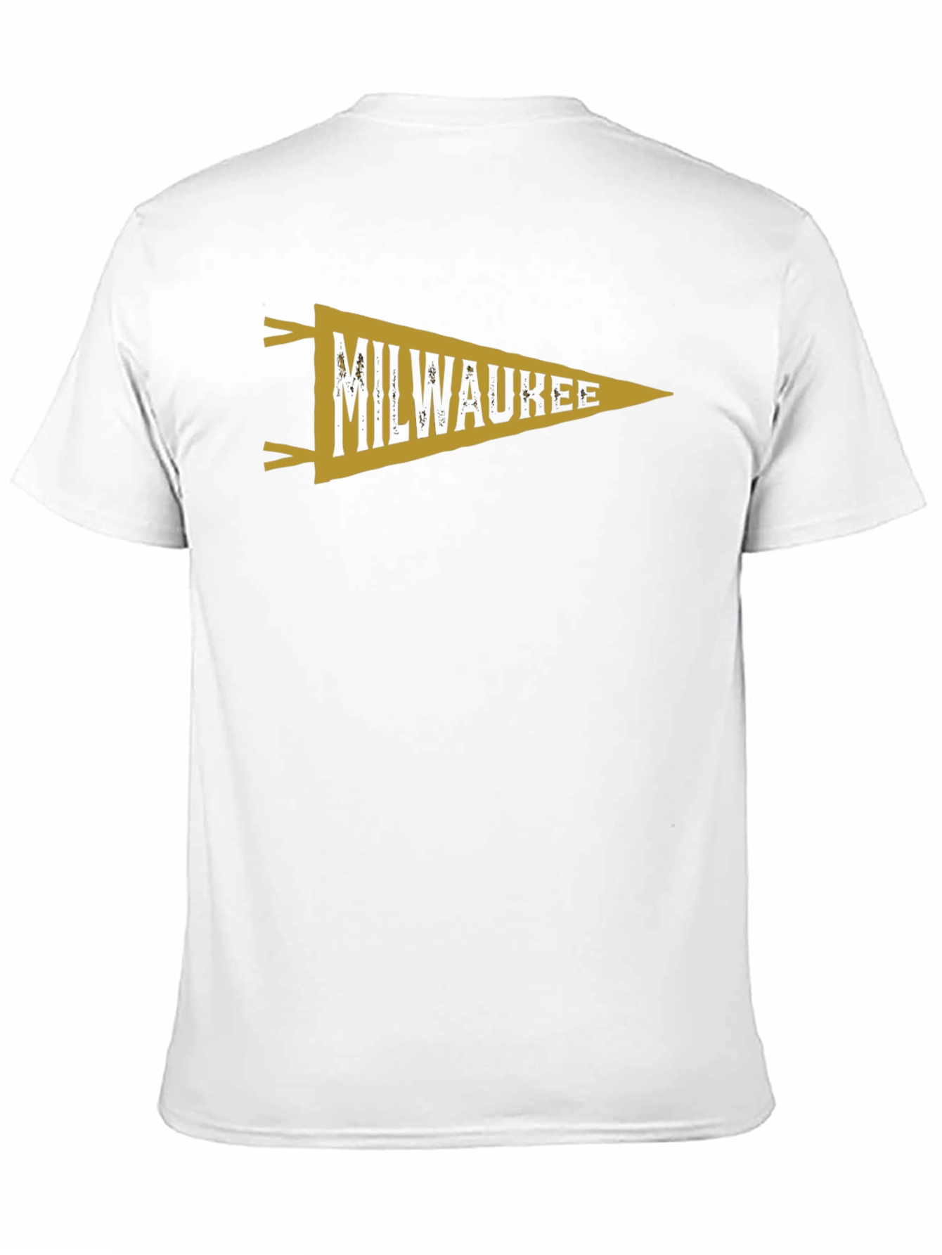 Milwaukee Pennant Graphic Black T-Shirt