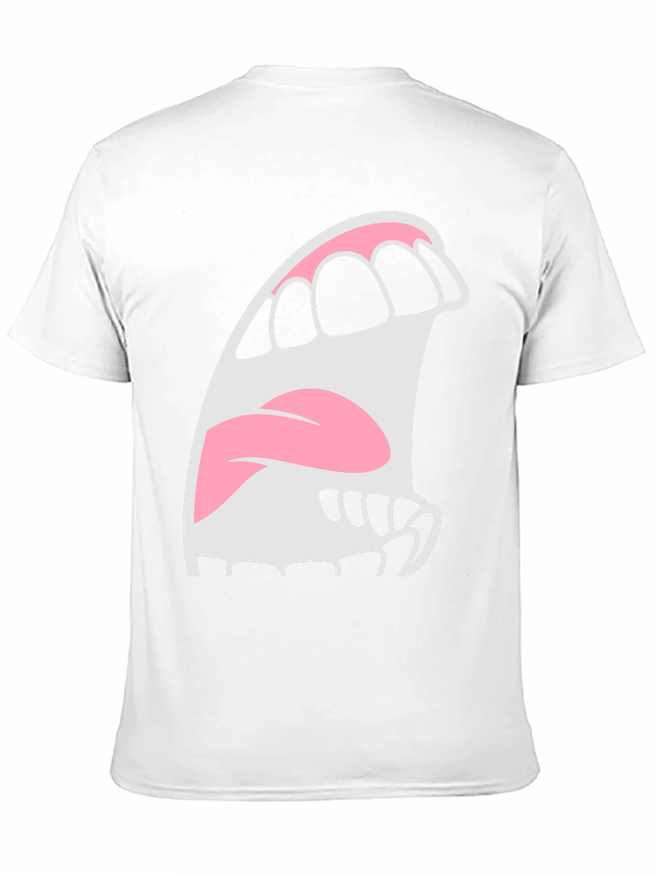 Cartoon Mouth T-Shirt - Expressive Graphic Tee
