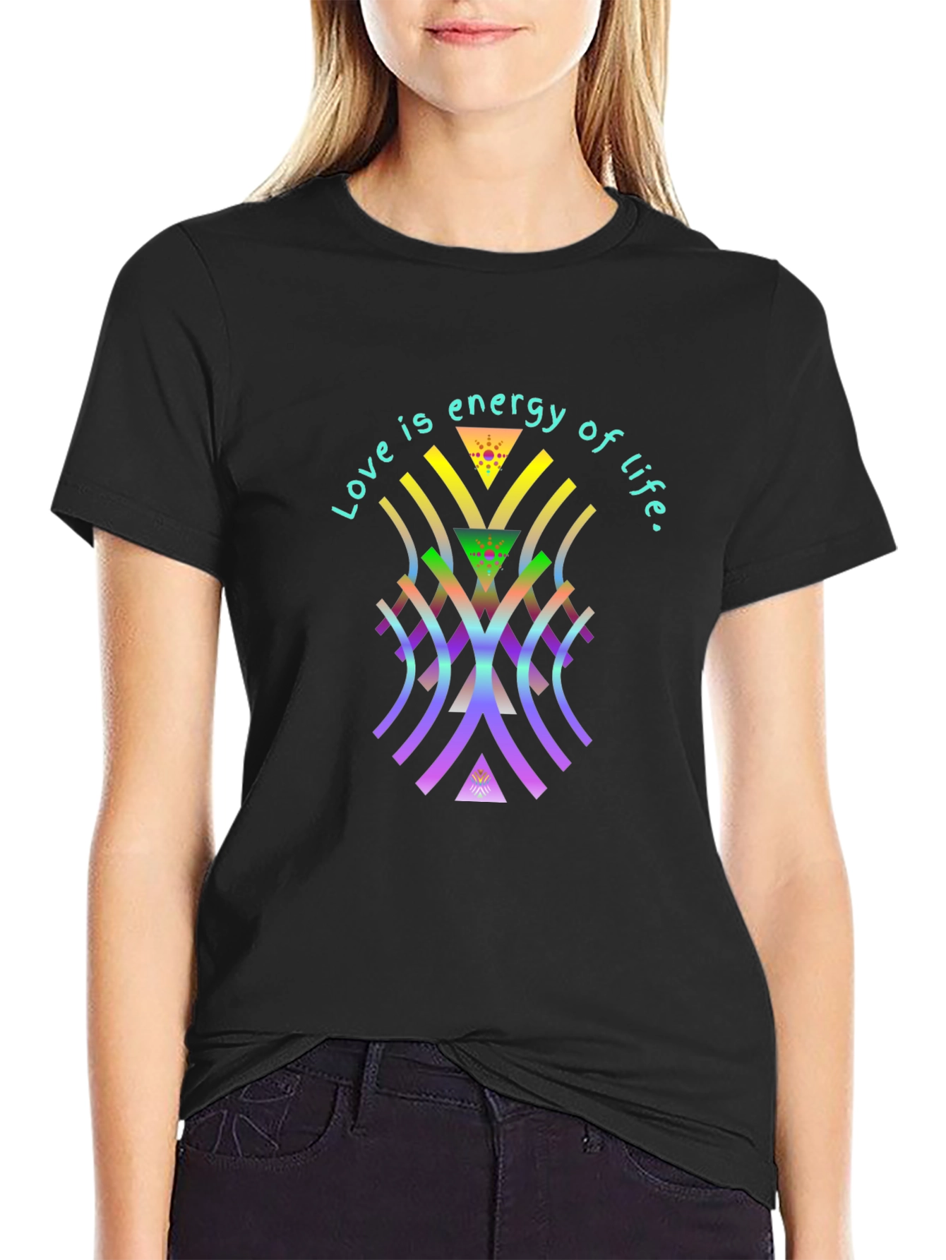 Love is Energy T-Shirt - Abstract Graphic Tee